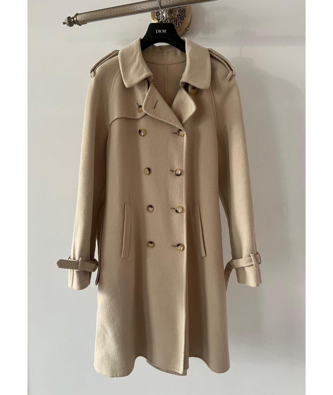 ERMANNO SCERVINO Бежевое пальто, фото 3