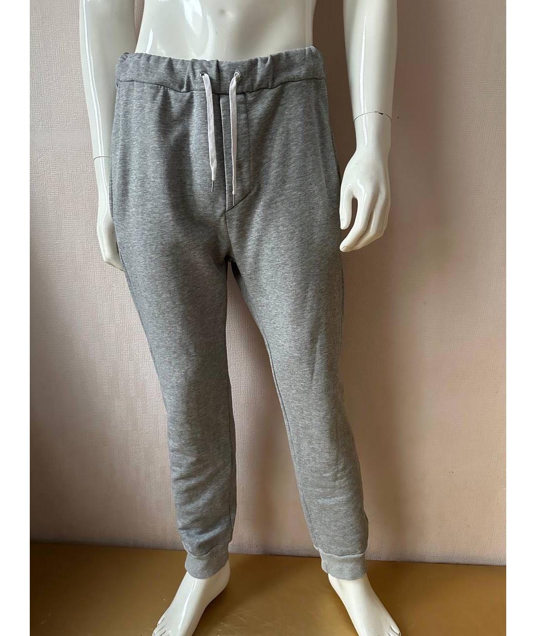 ACNE STUDIOS Серые повседневные брюки, фото 7