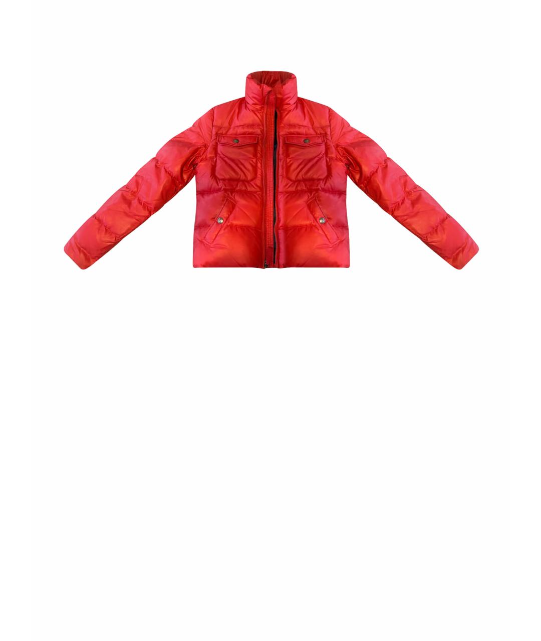 RALPH LAUREN Красная полиэстеровая куртка, фото 1