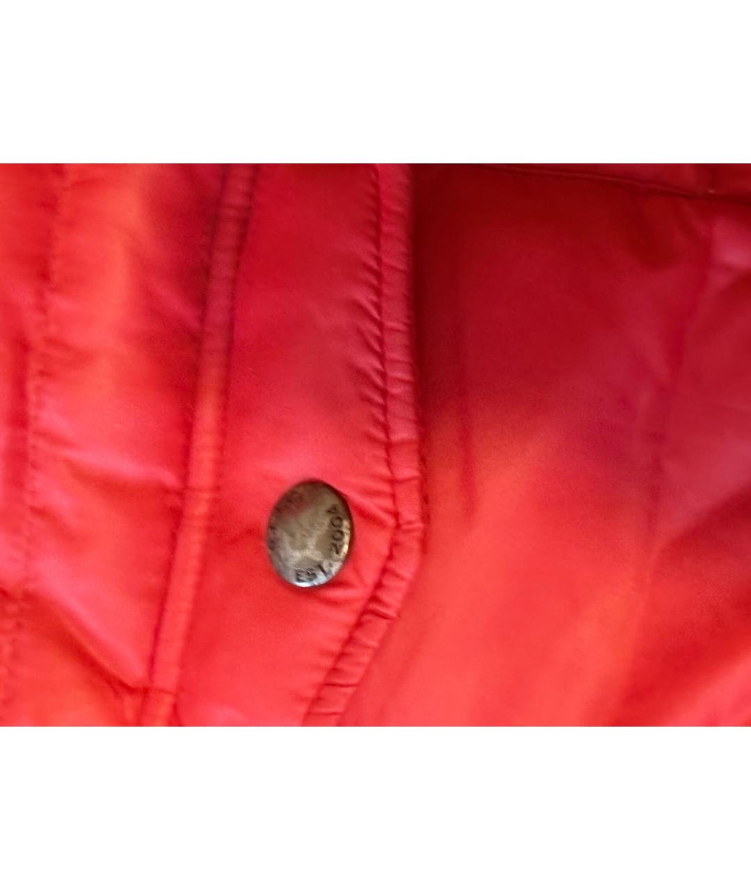 RALPH LAUREN Красная полиэстеровая куртка, фото 2