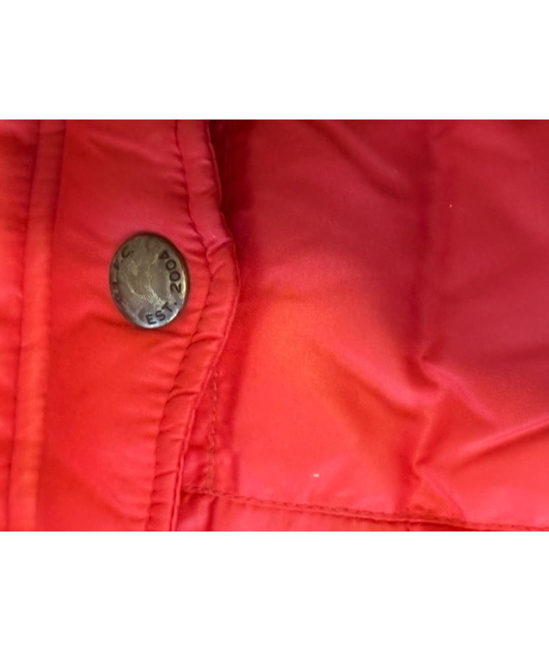 RALPH LAUREN Красная полиэстеровая куртка, фото 7