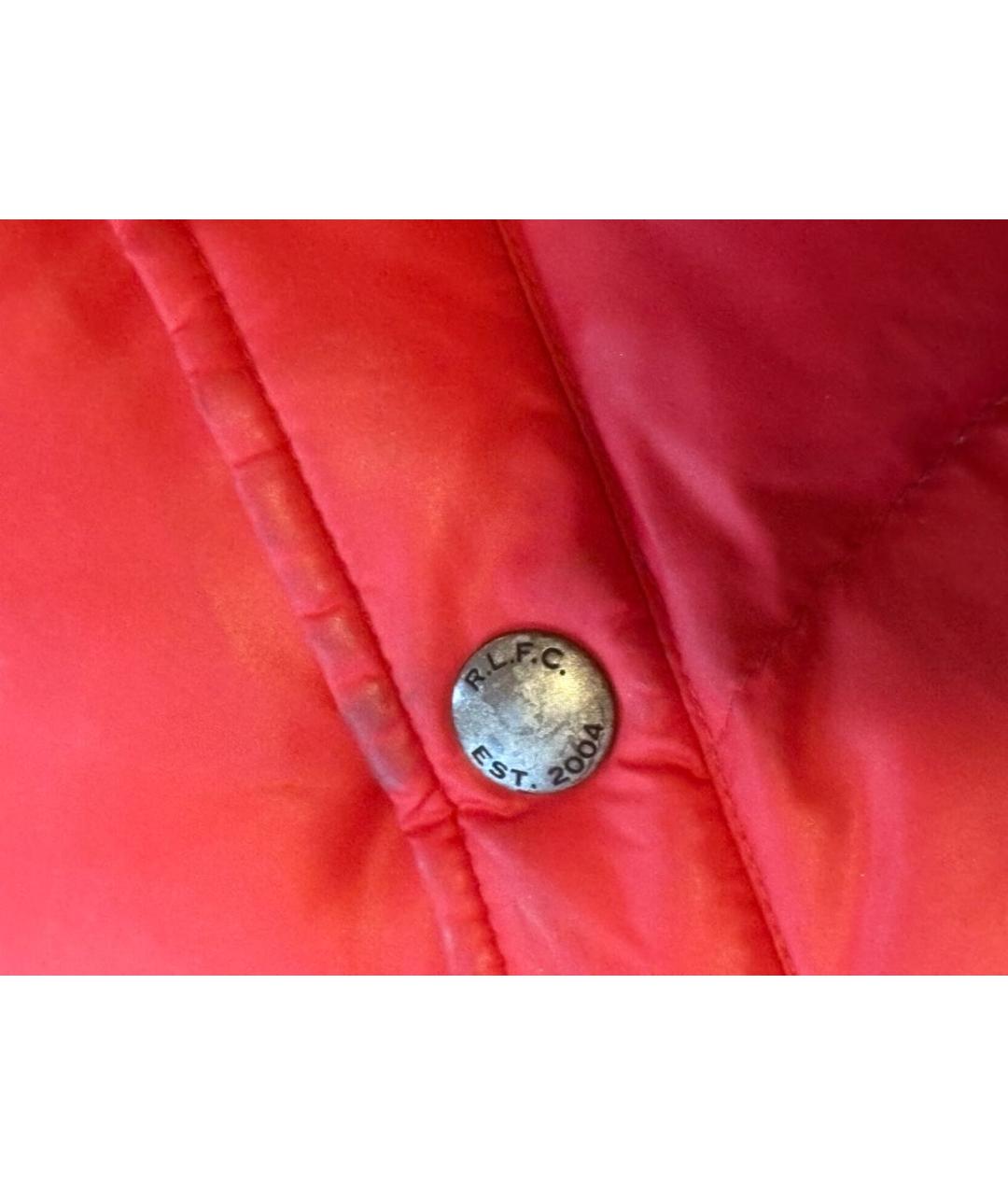 RALPH LAUREN Красная полиэстеровая куртка, фото 3