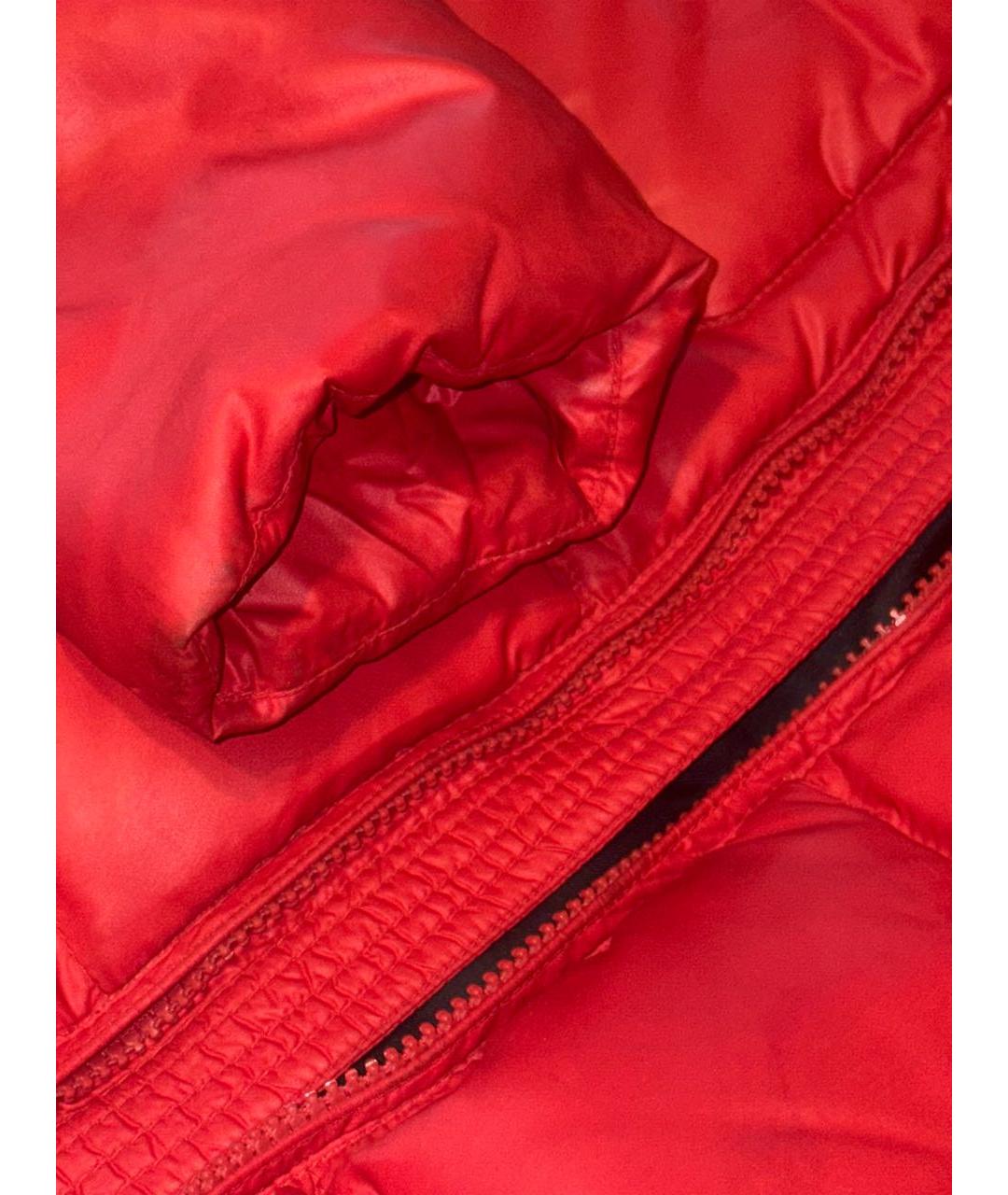 RALPH LAUREN Красная полиэстеровая куртка, фото 8