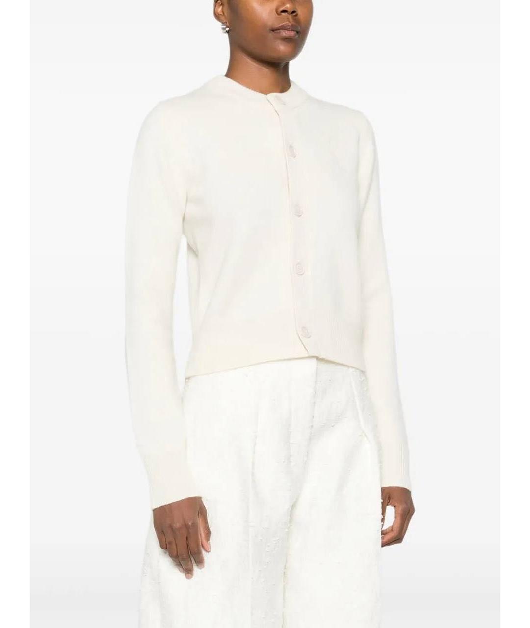 Ami Paris Белый кашемировый кардиган, фото 4