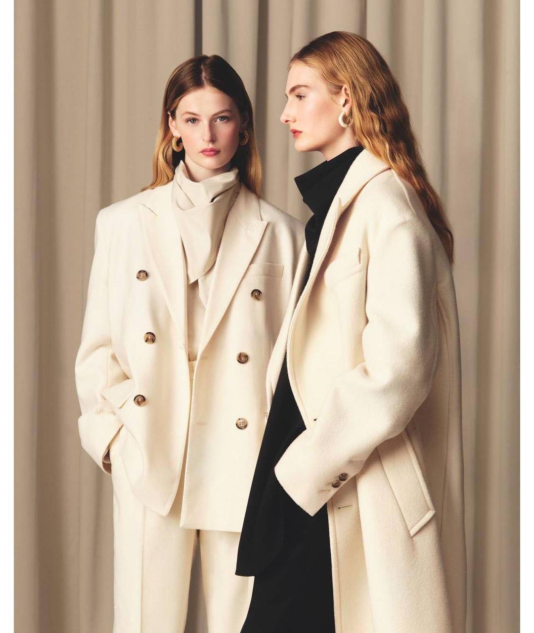 Ami Paris Бежевый шерстяной жакет/пиджак, фото 2