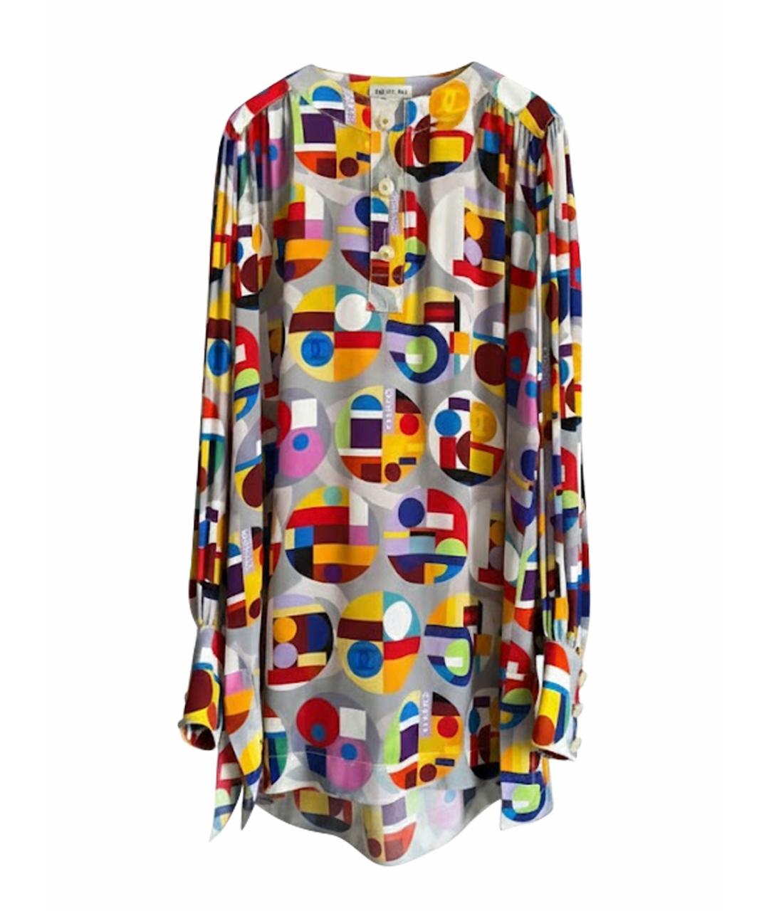 CHANEL Мульти повседневное платье, фото 1