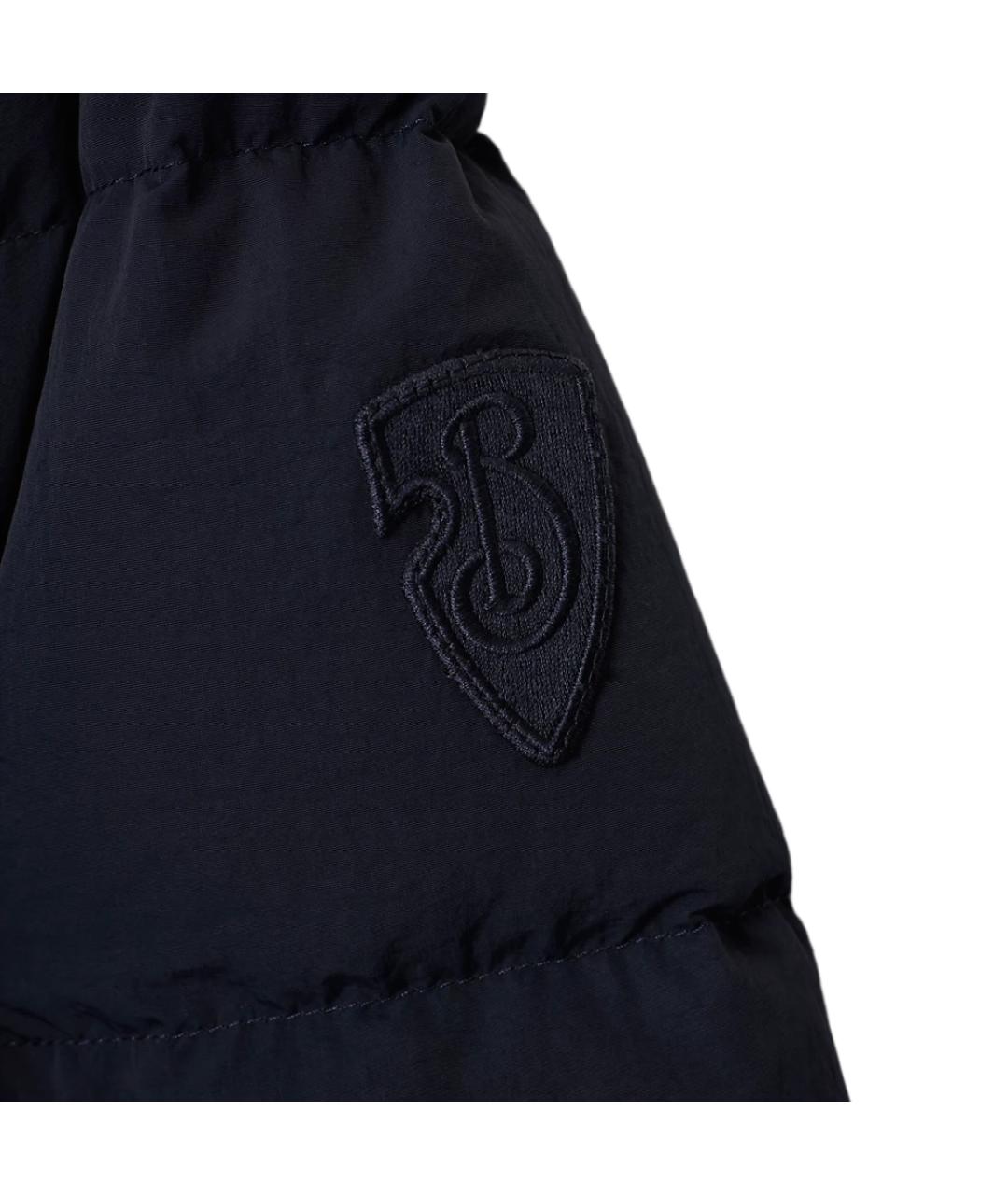 BURBERRY Темно-синий пуховик, фото 5