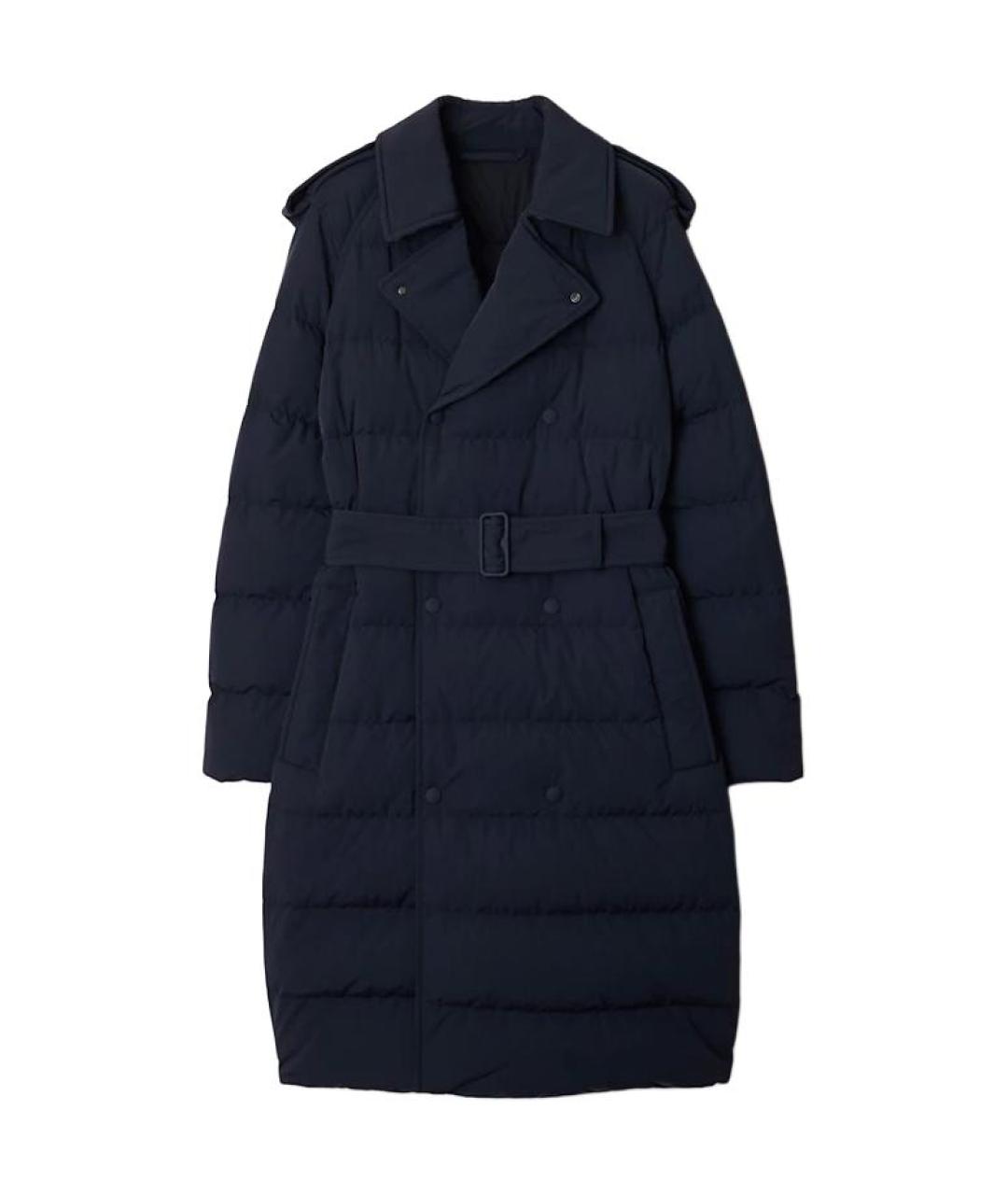 BURBERRY Темно-синий пуховик, фото 1