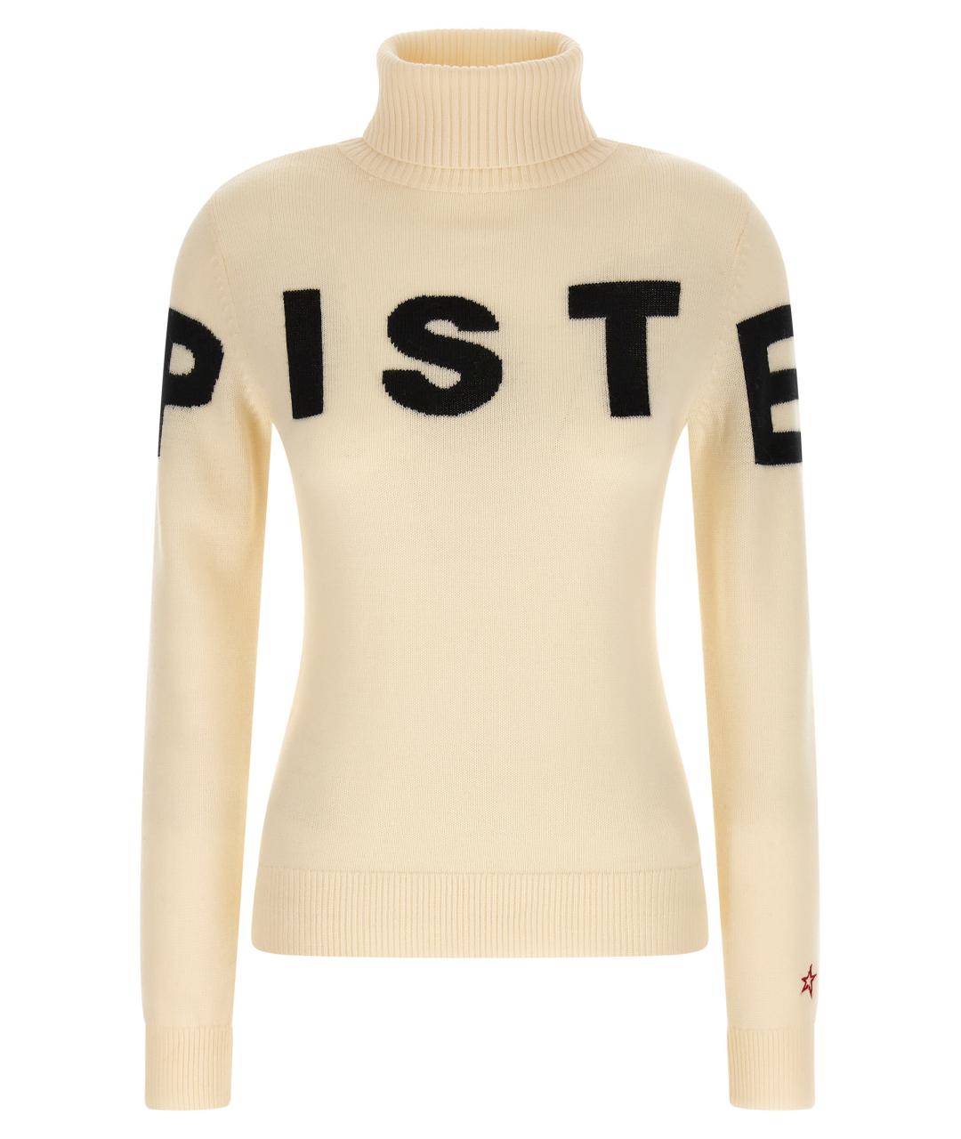 PERFECT MOMENT Белая шерстяная водолазка, фото 1