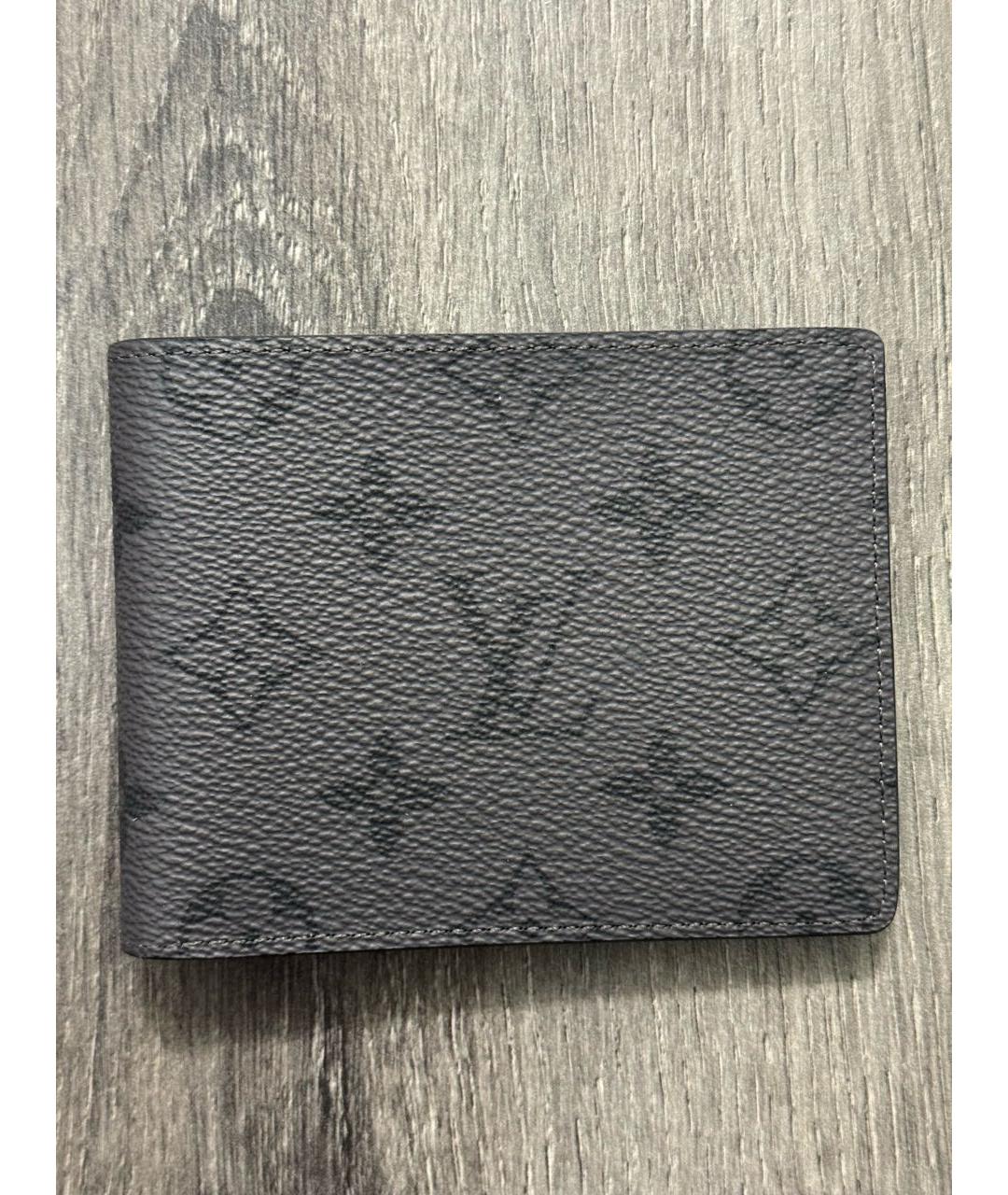LOUIS VUITTON Серый кошелек, фото 8