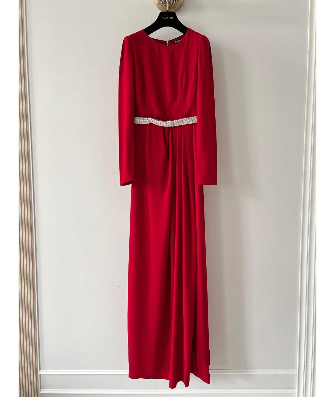 DOLCE&GABBANA Красное вечернее платье, фото 3