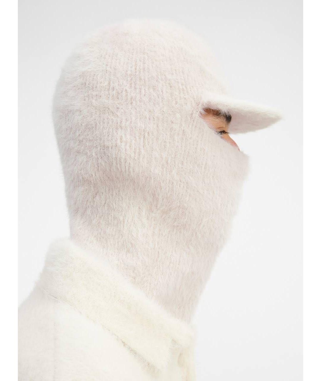 JACQUEMUS Белый синтетический капюшон, фото 3