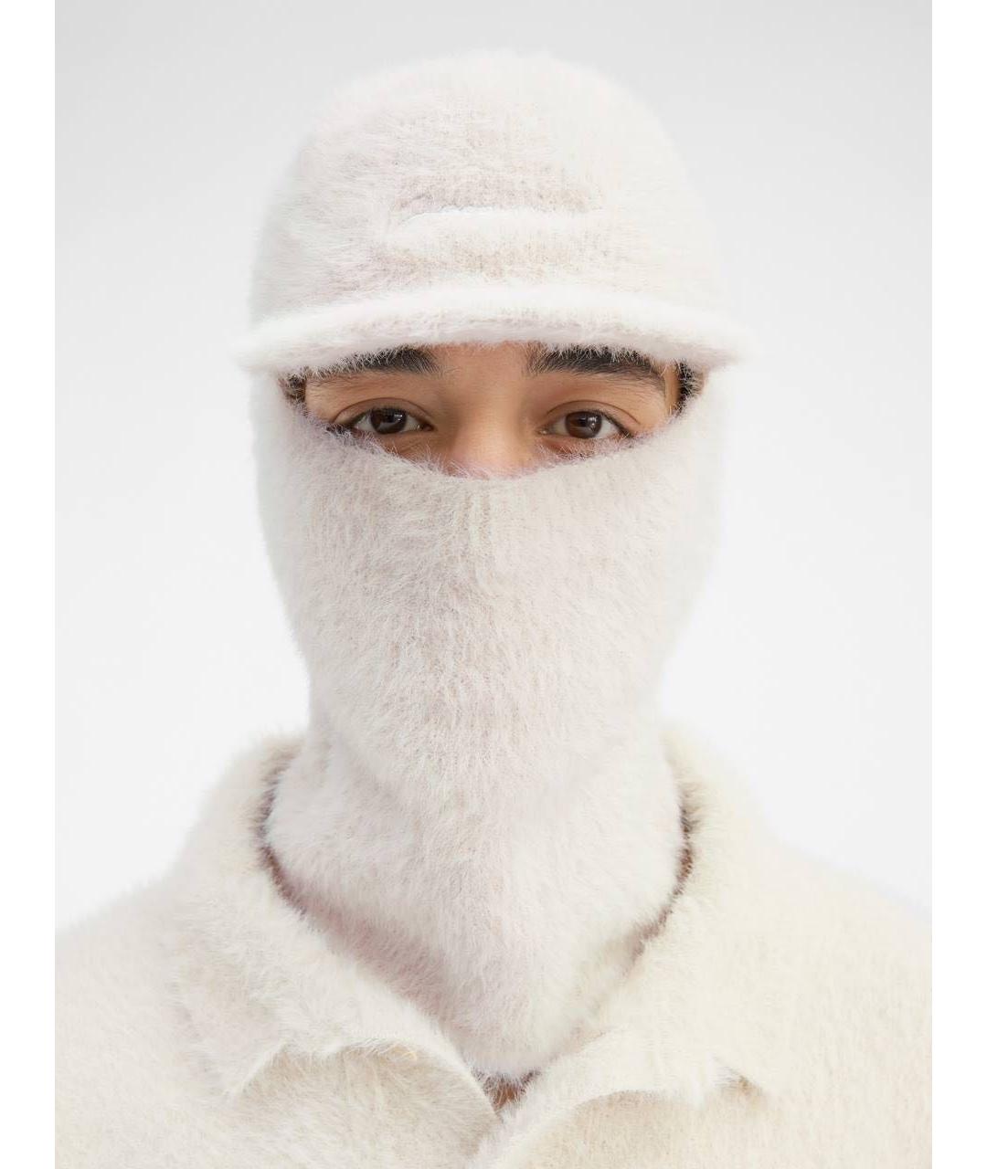 JACQUEMUS Белый синтетический капюшон, фото 2