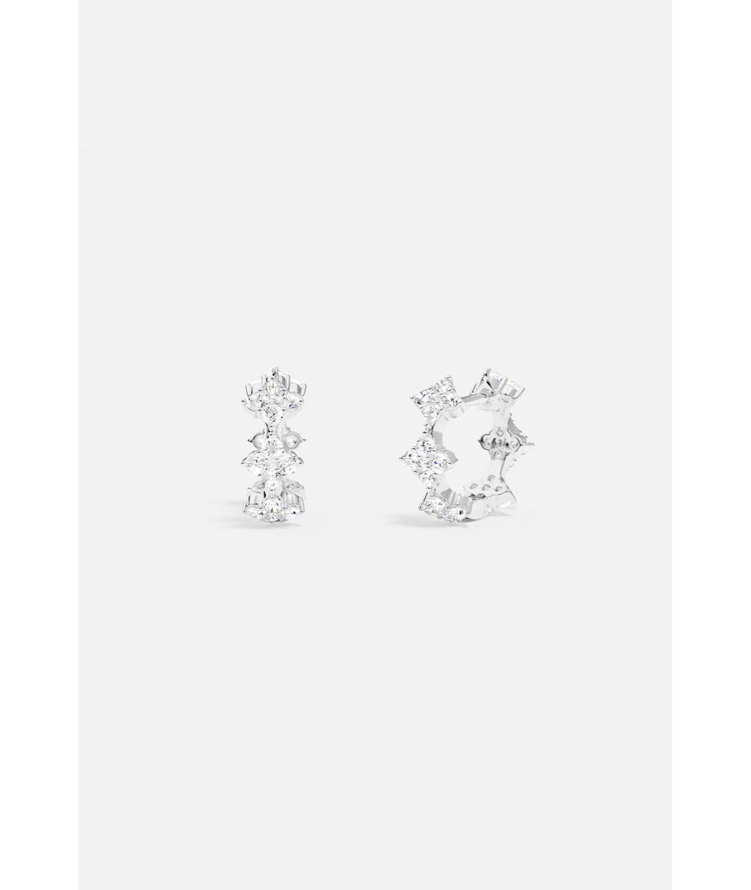 APM Monaco Белые серьги, фото 3