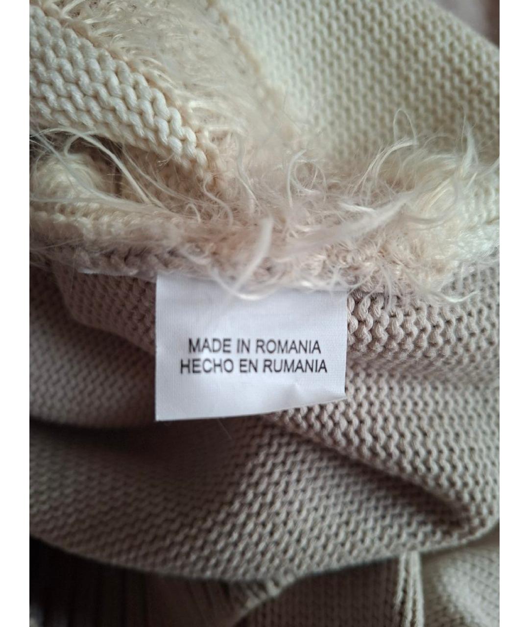 WEEKEND MAX MARA Серый хлопковый джемпер / свитер, фото 5