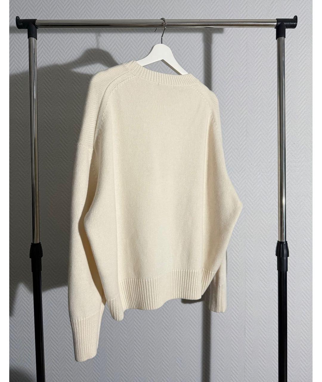 12 STOREEZ Белый кашемировый джемпер / свитер, фото 5
