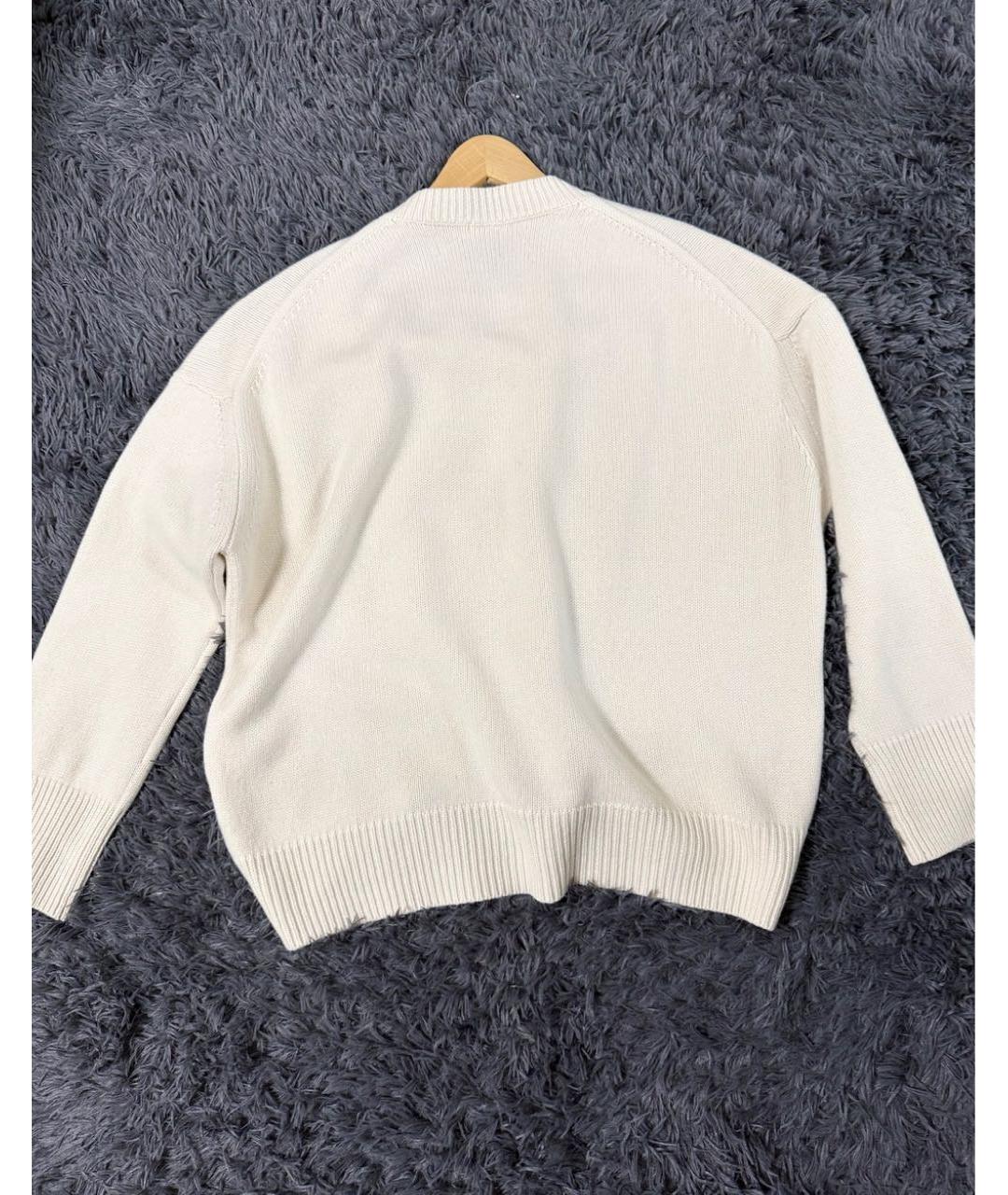 12 STOREEZ Белый кашемировый джемпер / свитер, фото 3