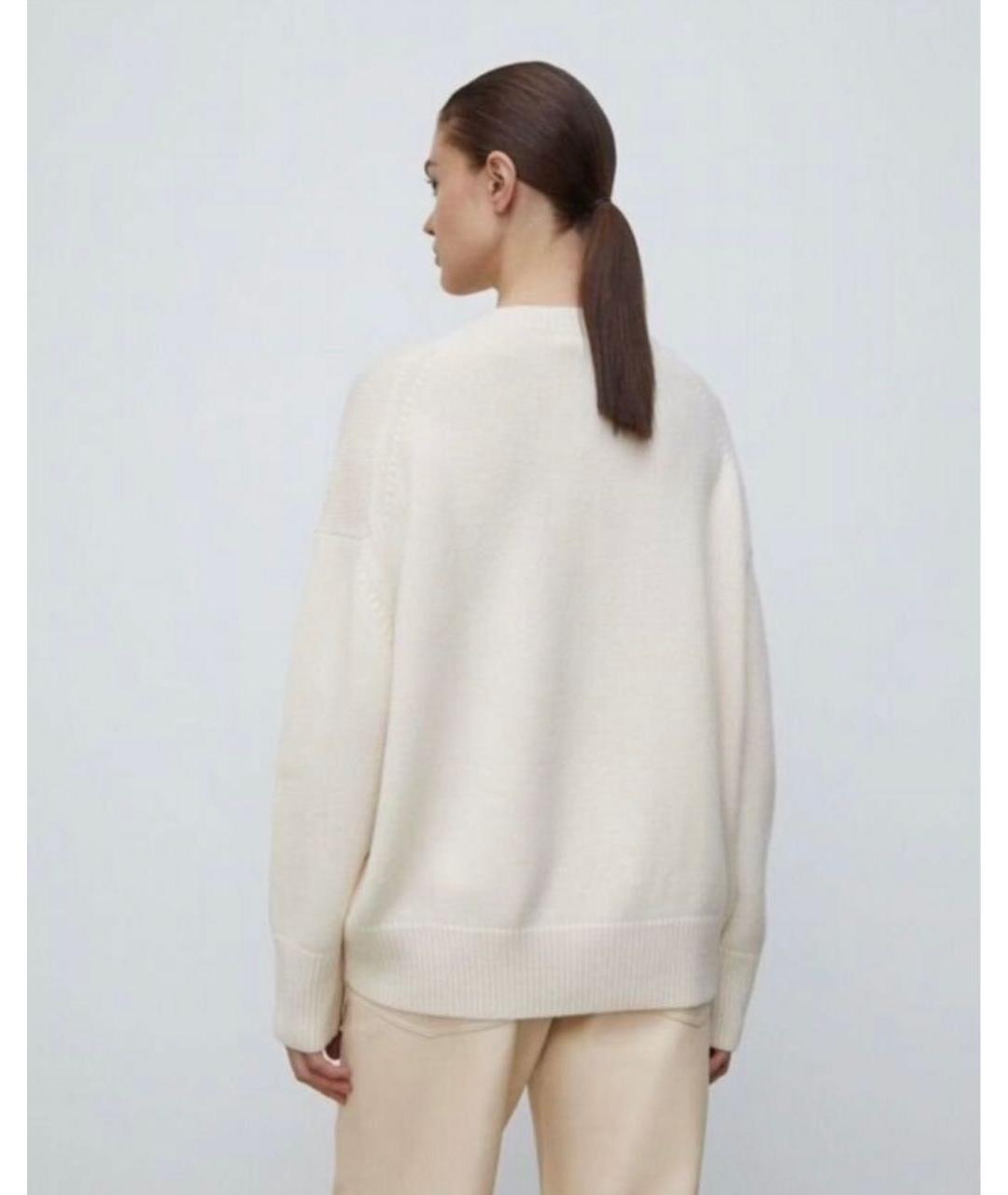 12 STOREEZ Белый кашемировый джемпер / свитер, фото 3