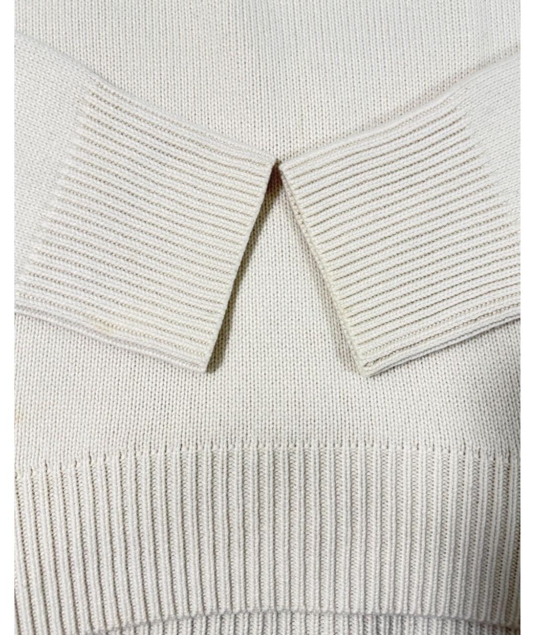 12 STOREEZ Белый кашемировый джемпер / свитер, фото 6