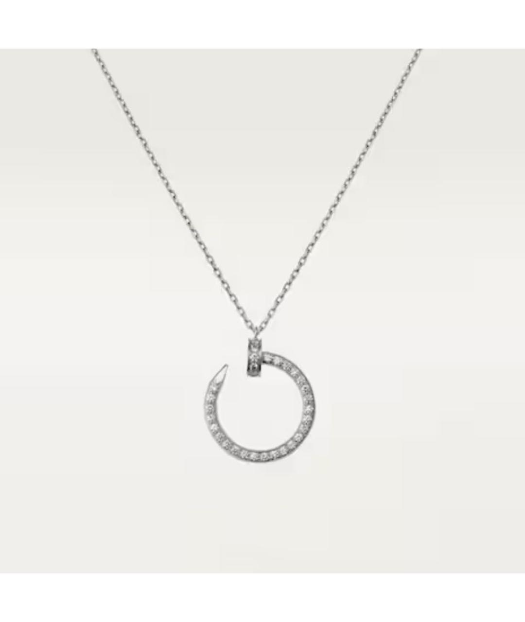 CARTIER Серебряная подвеска из белого золота, фото 5