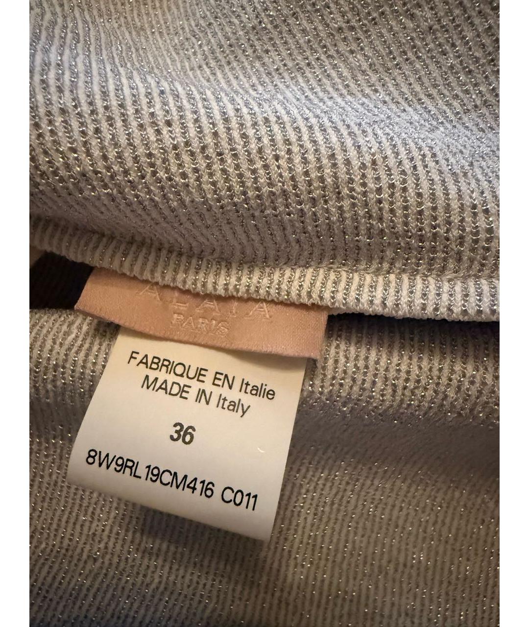 ALAIA Белое платье, фото 4