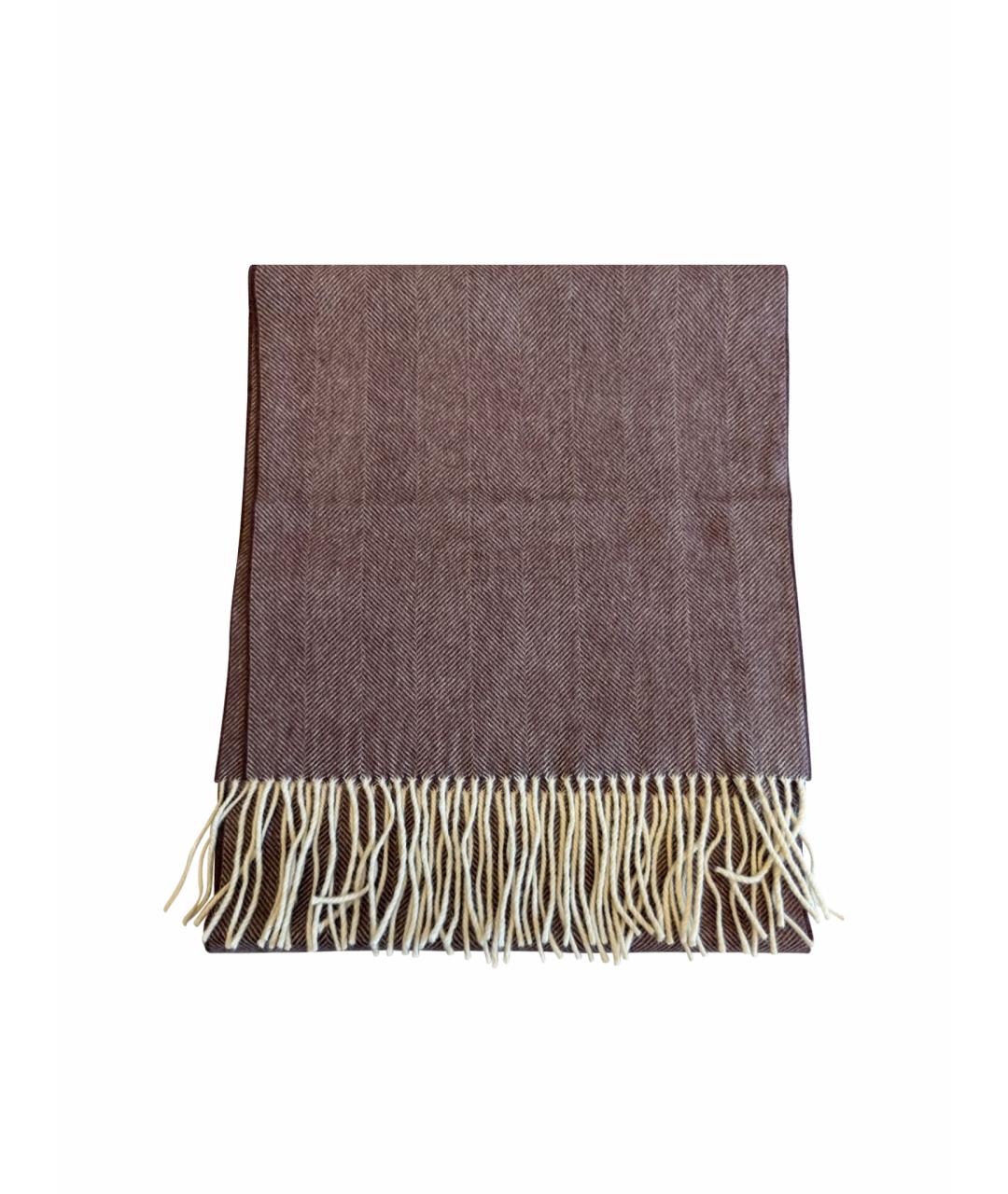 PAL ZILERI Фиолетовый шерстяной шарф, фото 1