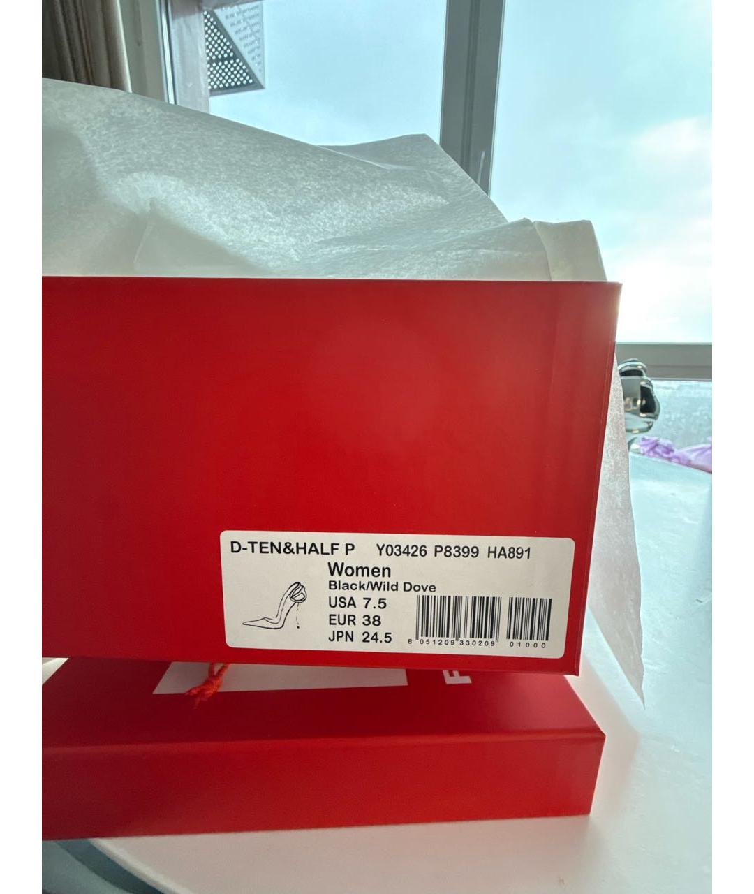 DIESEL Серые кожаные туфли, фото 7