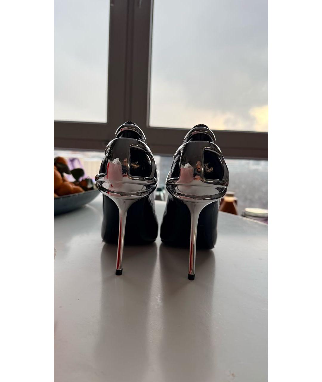 DIESEL Серые кожаные туфли, фото 4