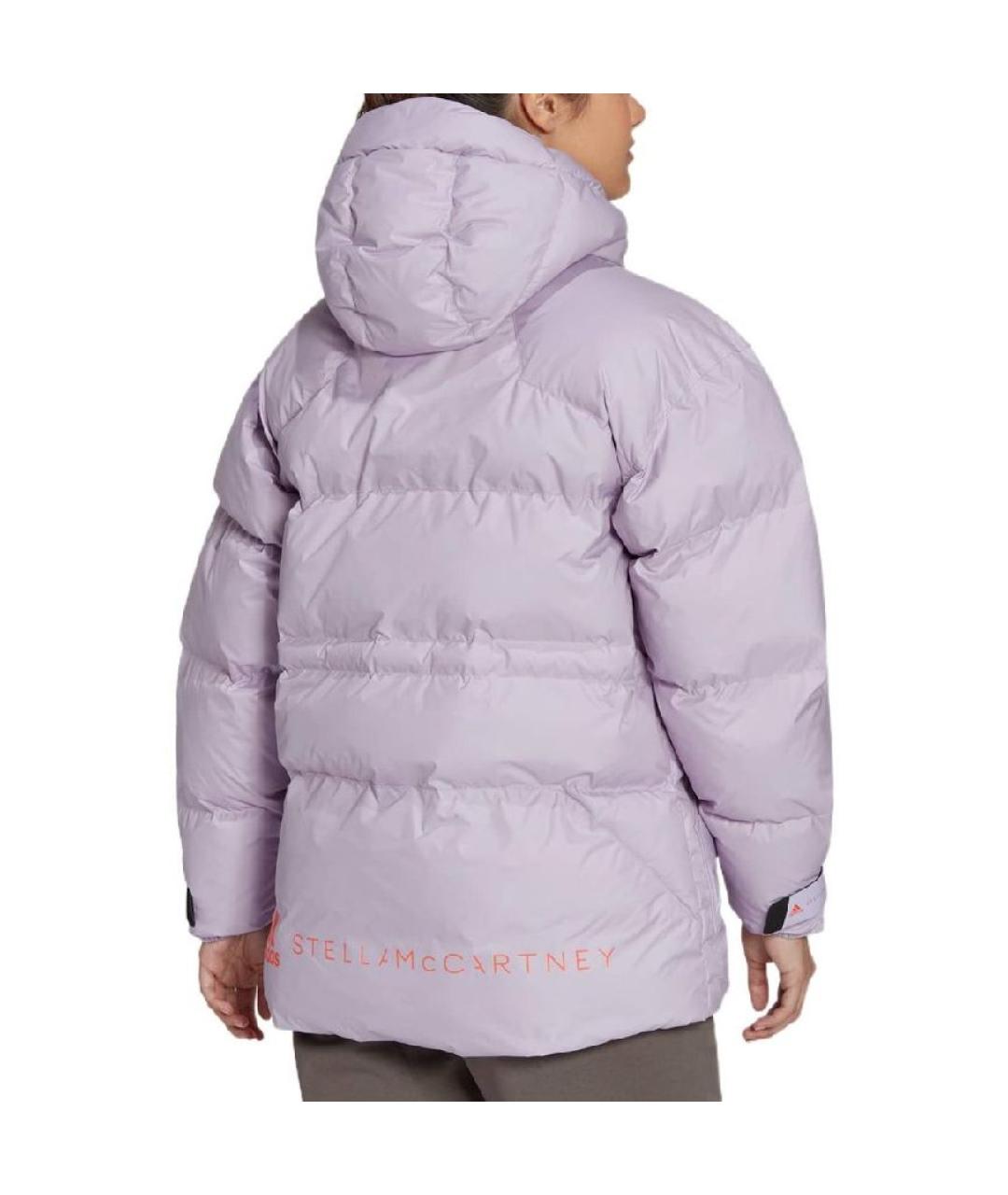 ADIDAS BY STELLA MCCARTNEY Розовый полиэстеровый пуховик, фото 4