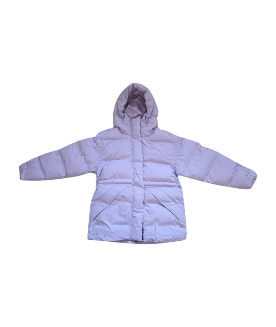 ADIDAS BY STELLA MCCARTNEY Фиолетовый полиэстеровый пуховик, фото 1