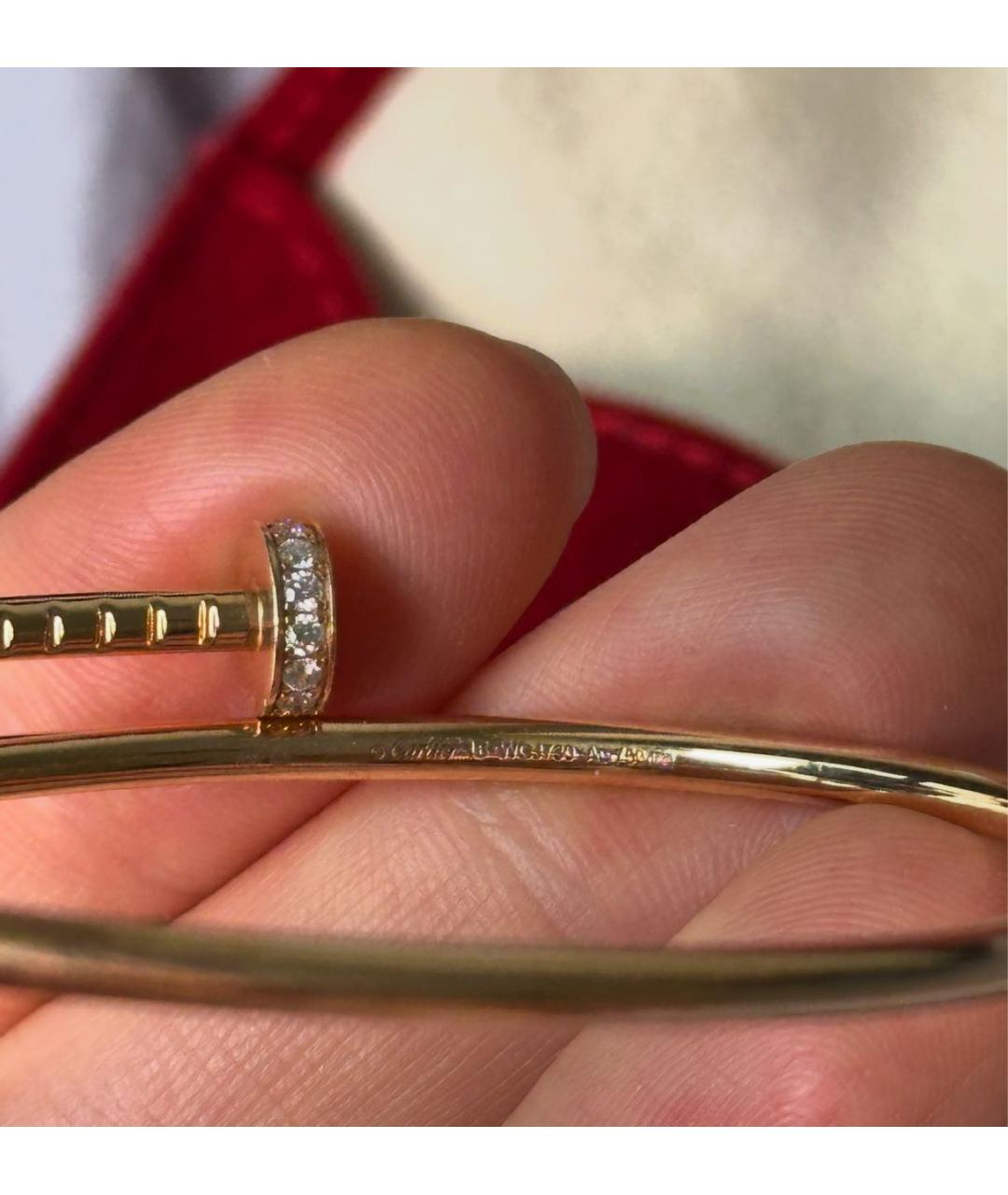 CARTIER Золотой браслет из розового золота, фото 7