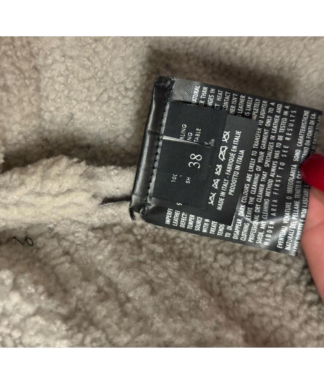 GUCCI Бежевый замшевый жакет/пиджак, фото 6