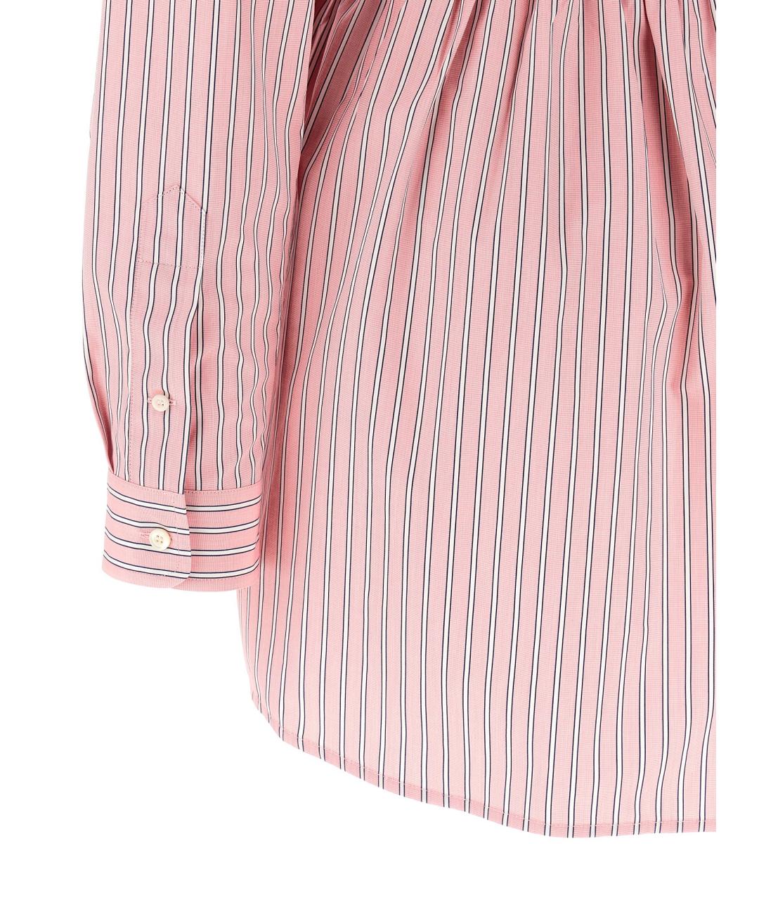 MIU MIU Розовое хлопковое платье, фото 4