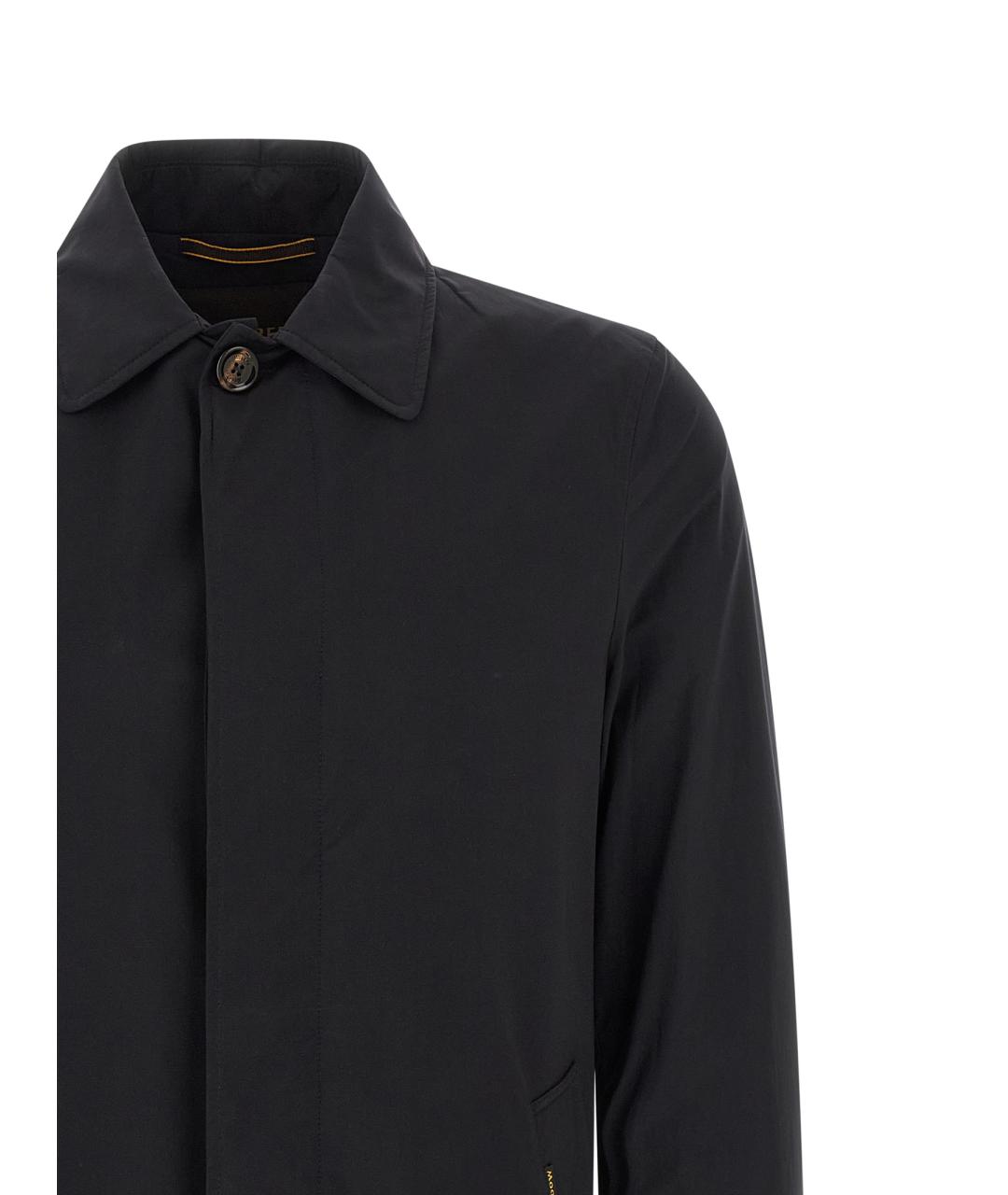 MOORER Синий полиамидовый тренч / плащ, фото 3