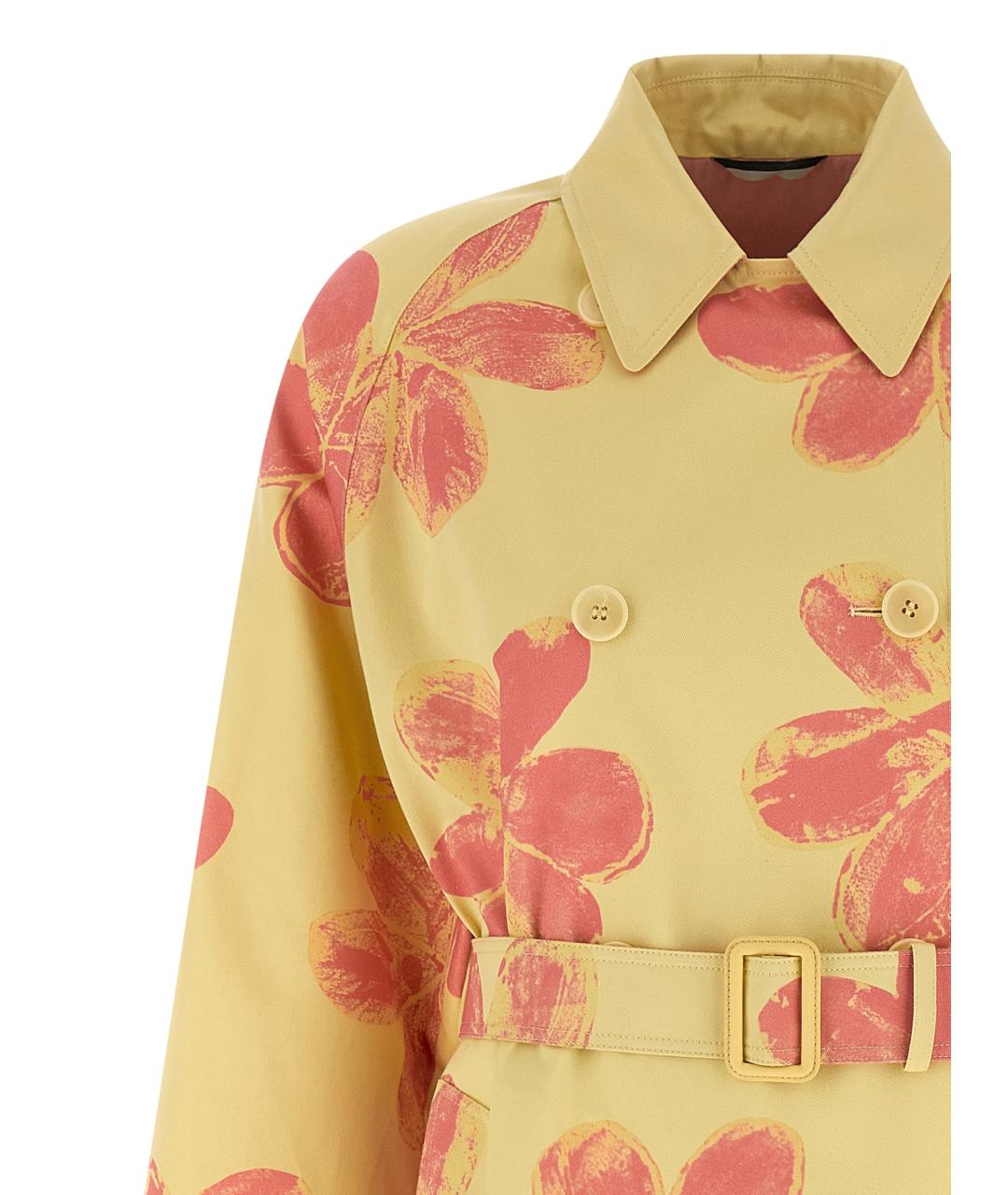 WEEKEND MAX MARA Мульти хлопковый тренч/плащ, фото 3