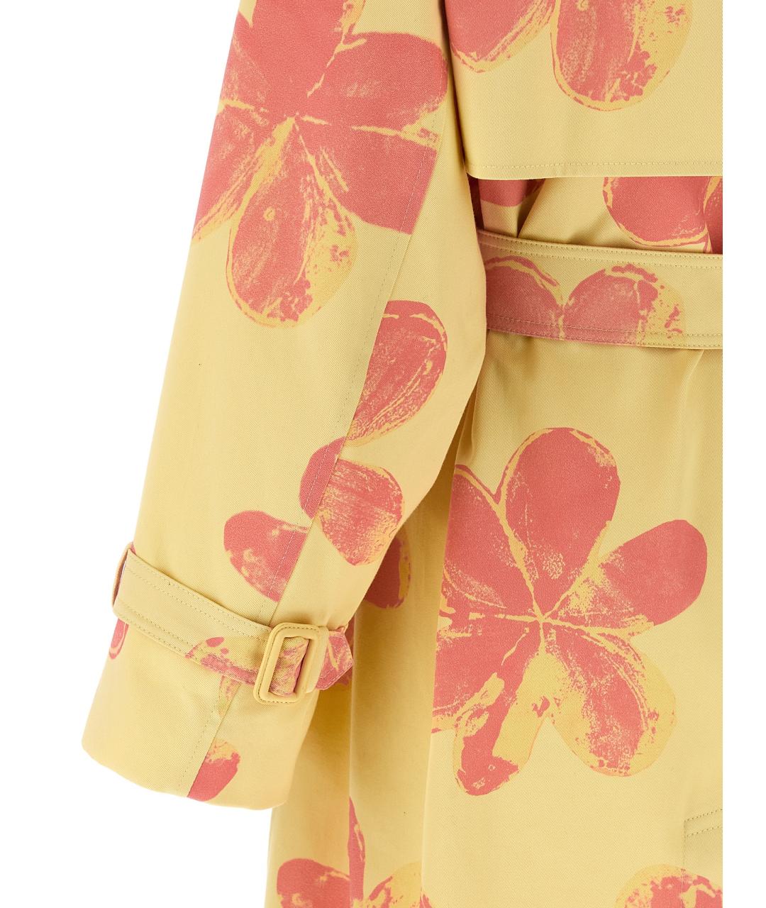 WEEKEND MAX MARA Мульти хлопковый тренч/плащ, фото 4