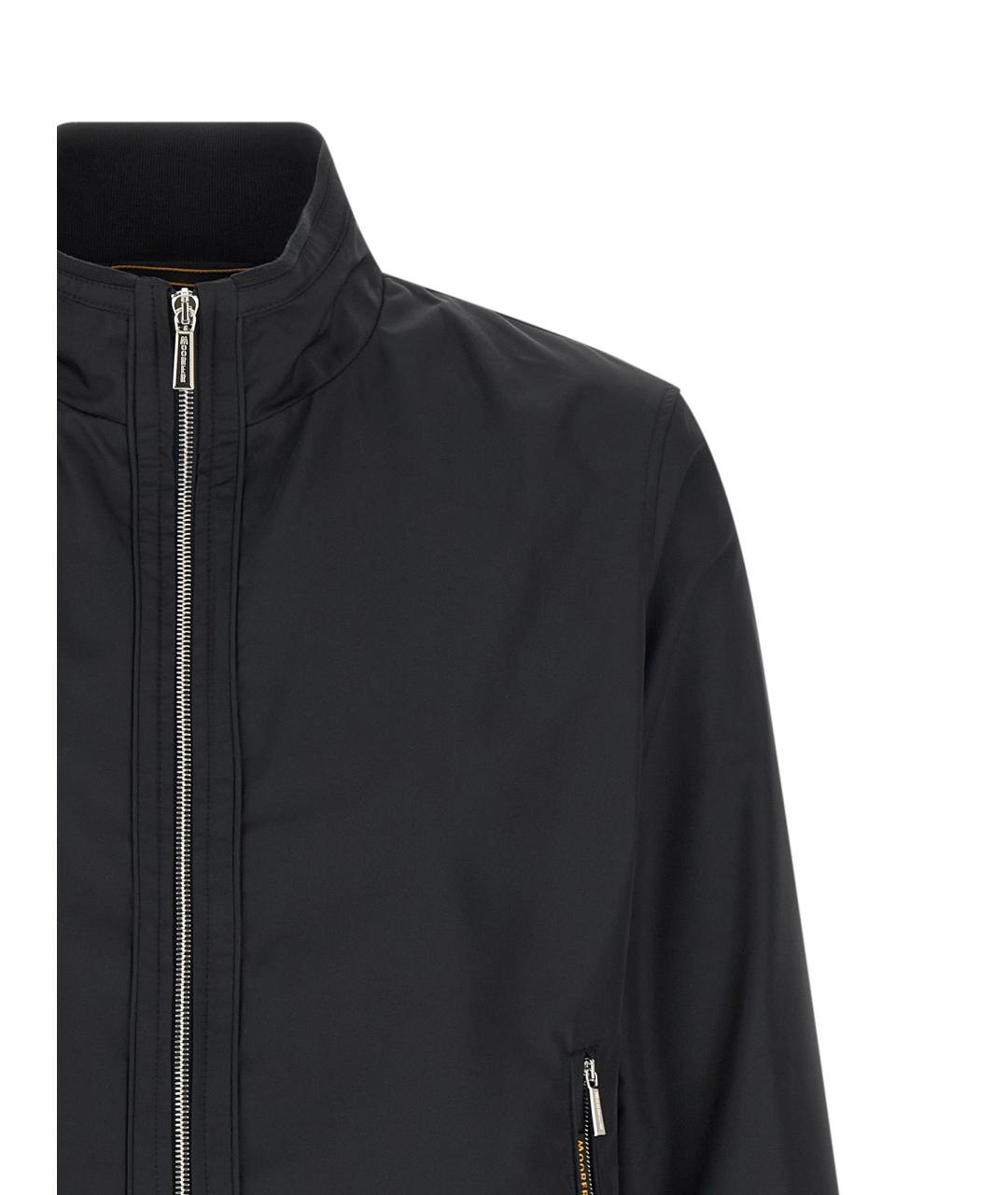 MOORER Синяя полиэстеровая куртка, фото 3