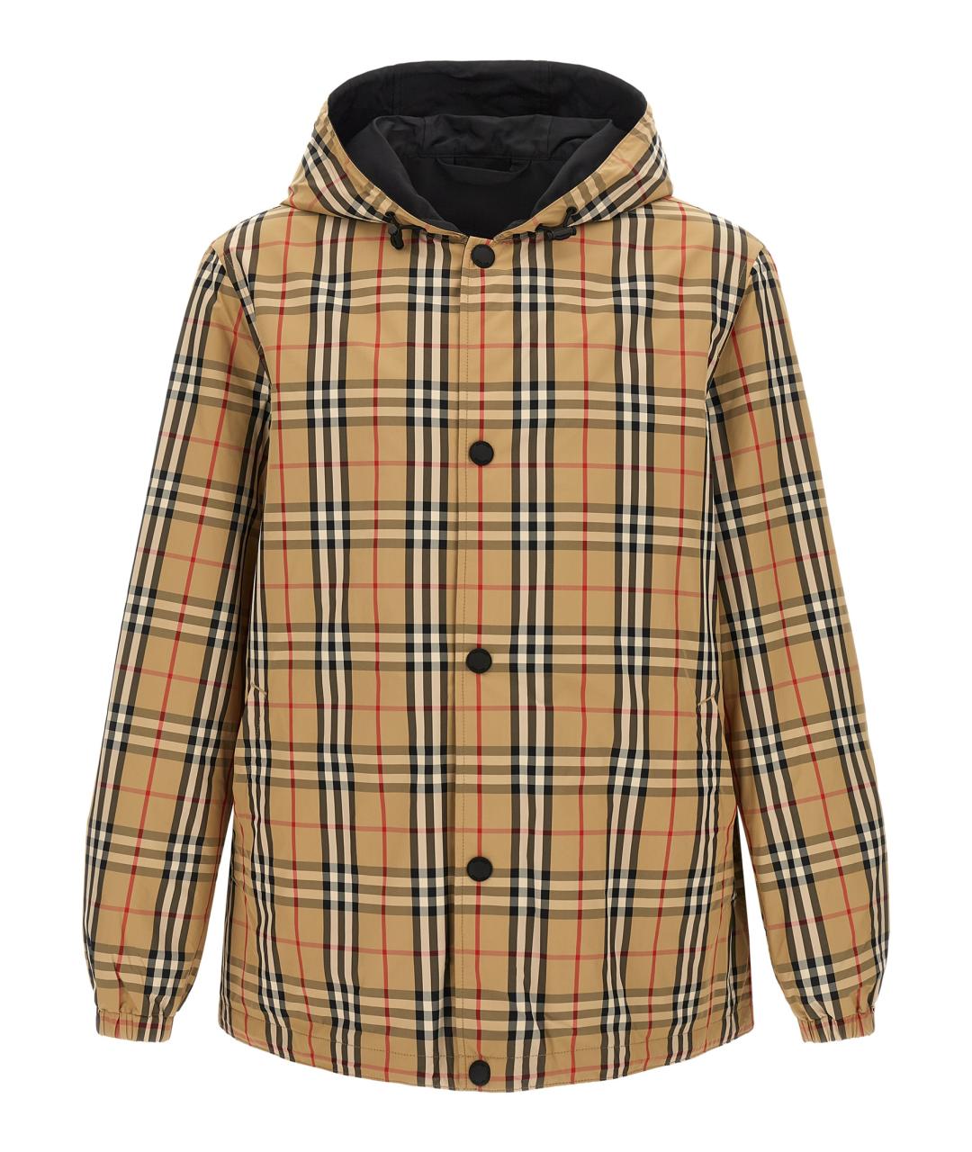 BURBERRY Мульти полиамидовая куртка, фото 1