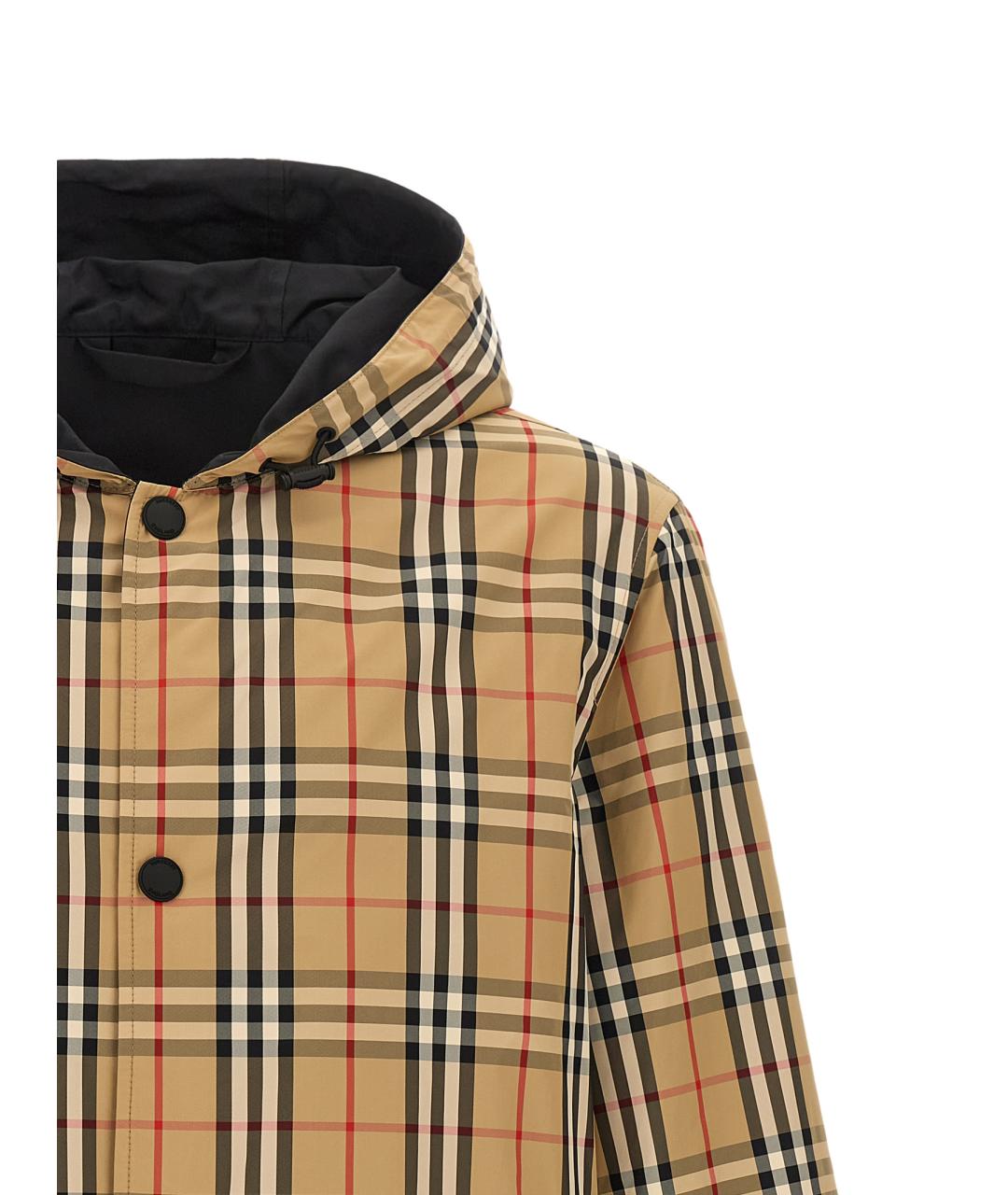 BURBERRY Мульти полиамидовая куртка, фото 4