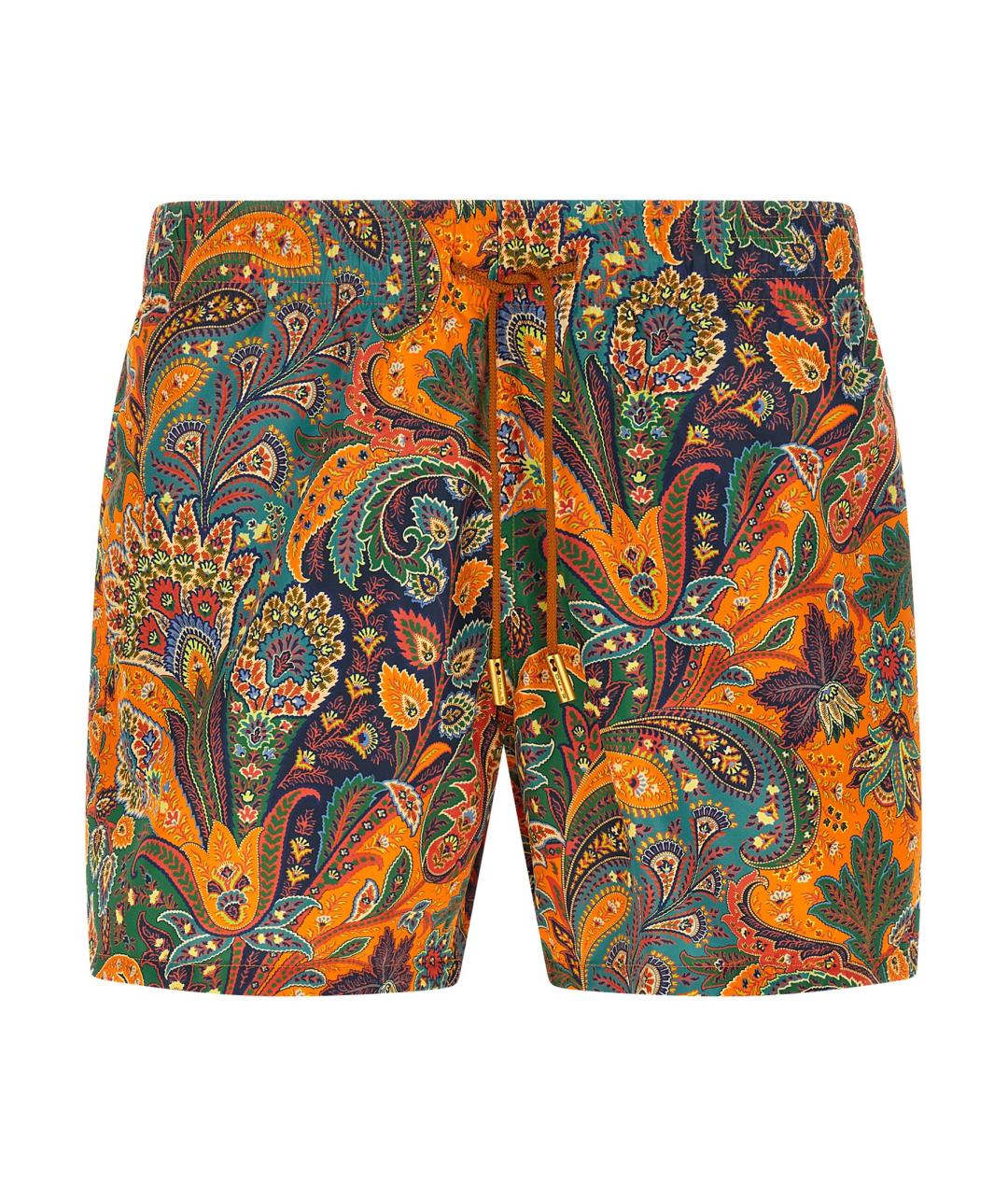 ETRO Оранжевое полиэстеровые плавки, фото 1