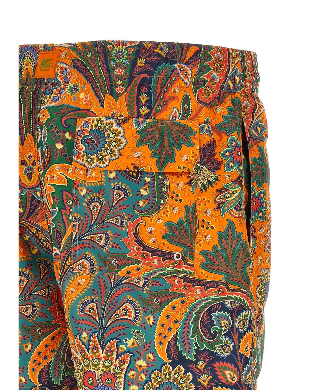 ETRO Оранжевое полиэстеровые плавки, фото 4