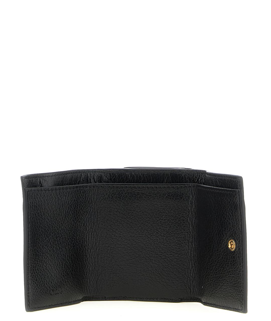 CHLOE Черный кожаный кошелек, фото 3