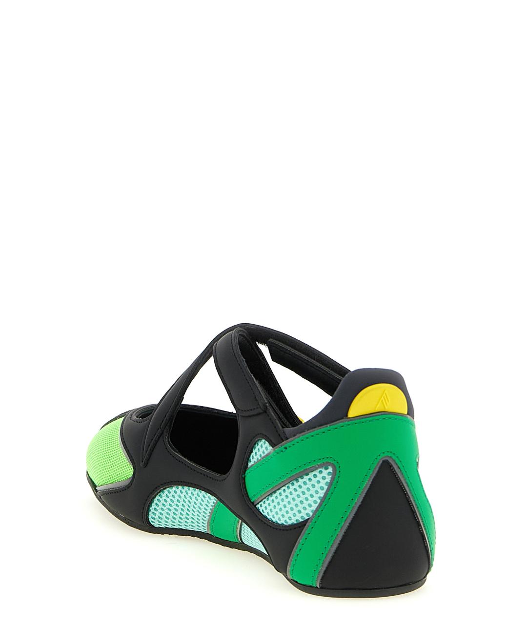 THE ATTICO Зеленые балетки, фото 3