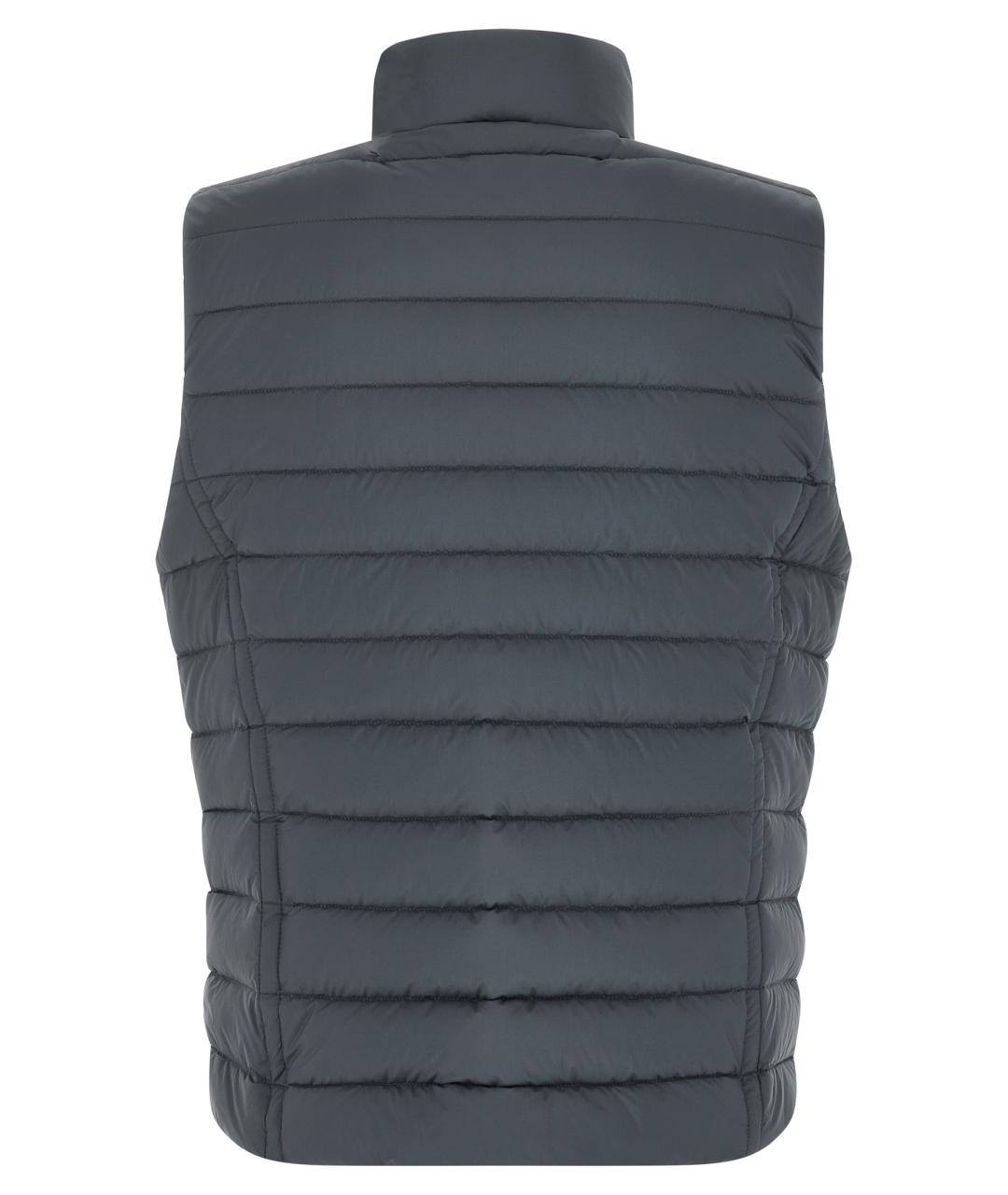 MOORER Синий полиамидовый жилет, фото 2