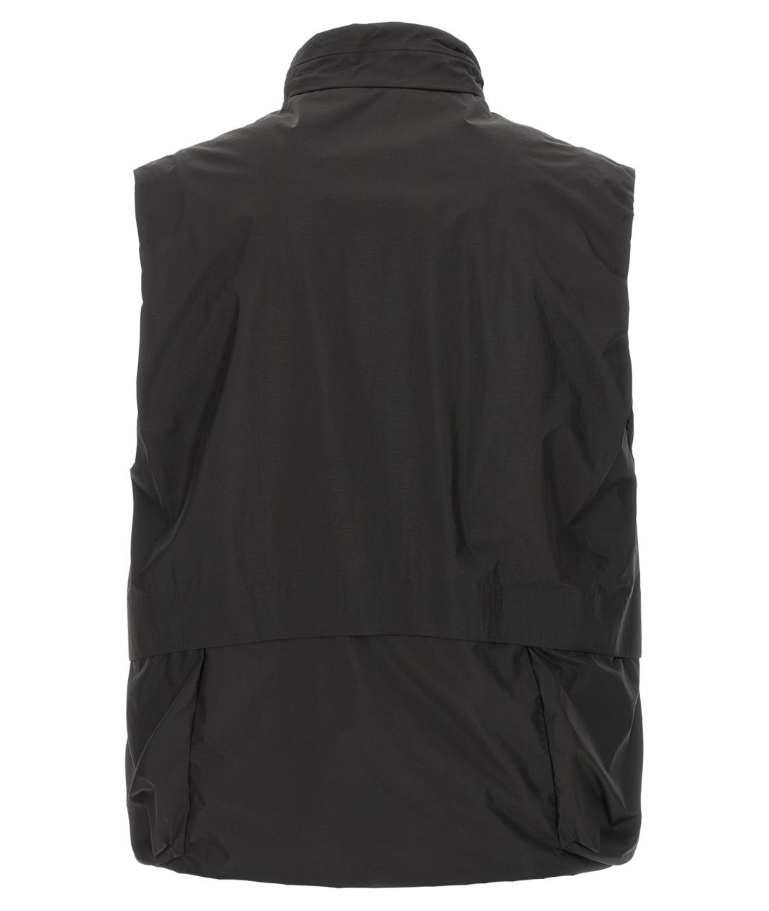 CP COMPANY Черный полиамидовый жилет, фото 2