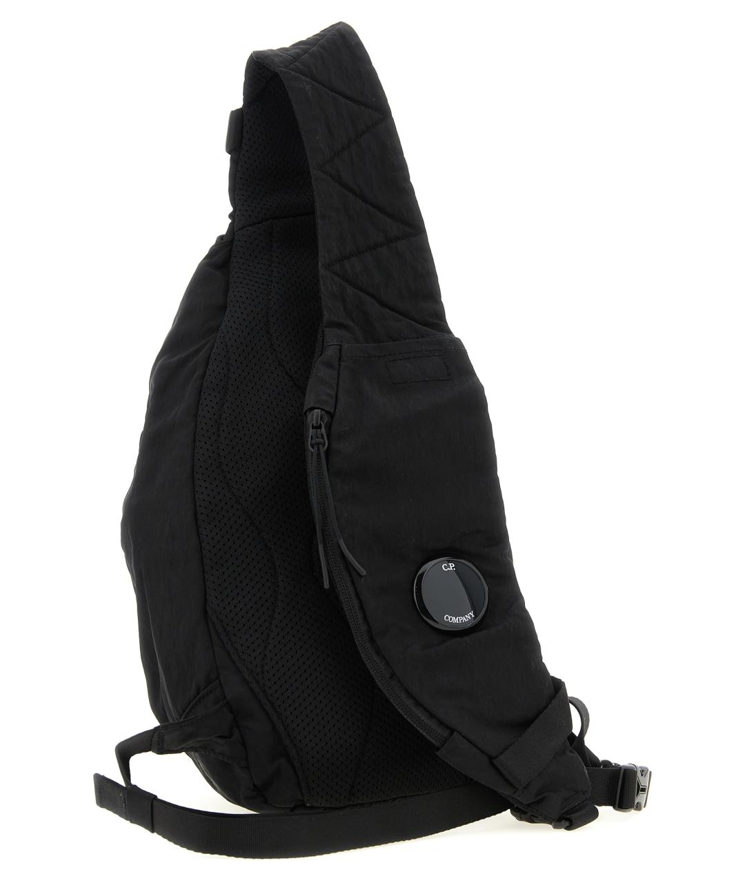 CP COMPANY Черный синтетический рюкзак, фото 2