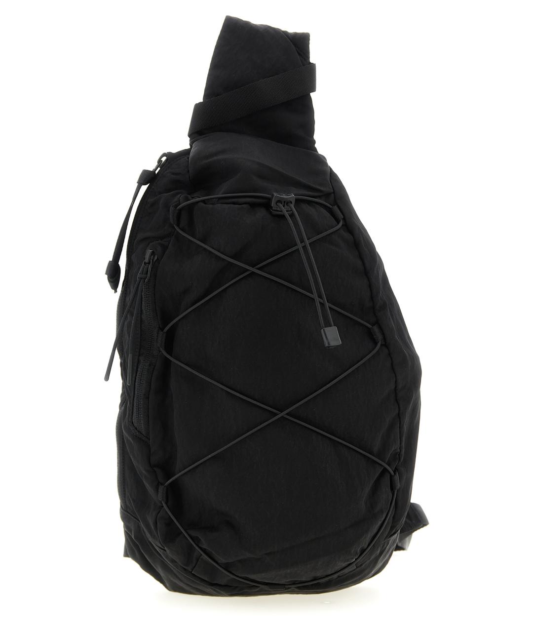 CP COMPANY Черный синтетический рюкзак, фото 1