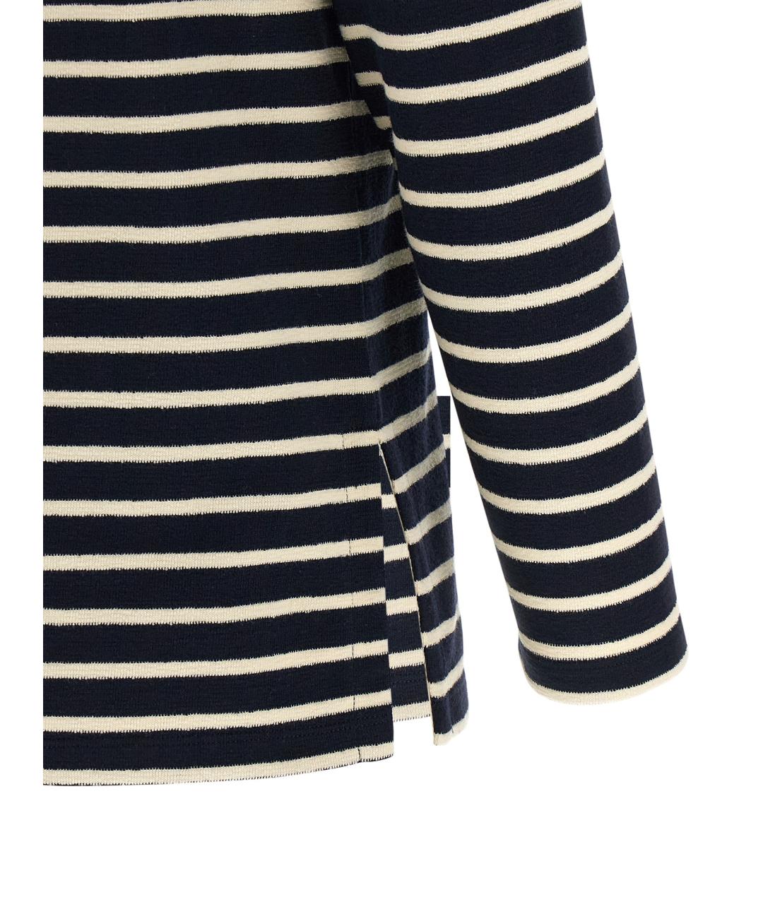 A.P.C. Синяя хлопковая водолазка, фото 4