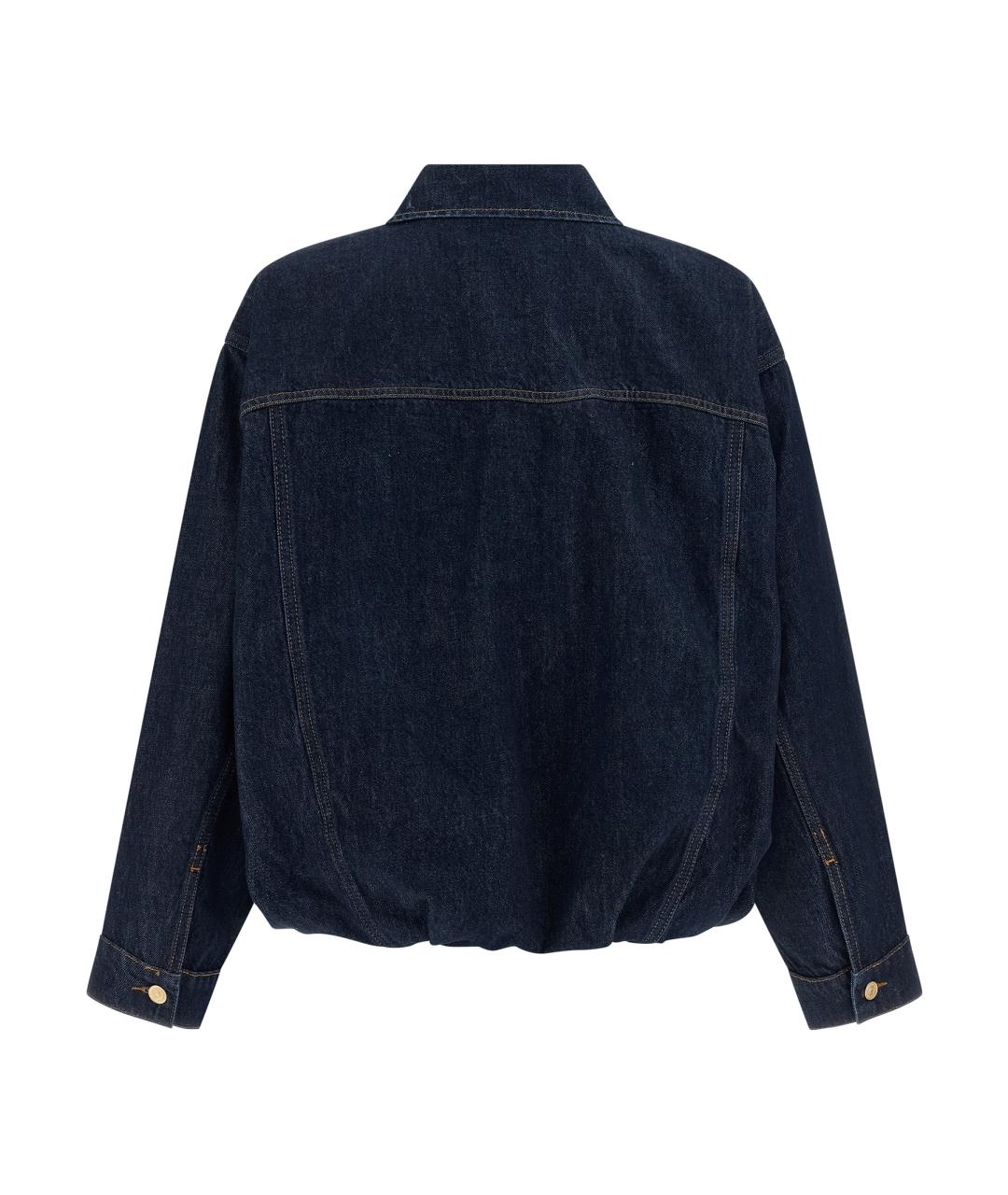 7 FOR ALL MANKIND Синяя деним куртка, фото 2