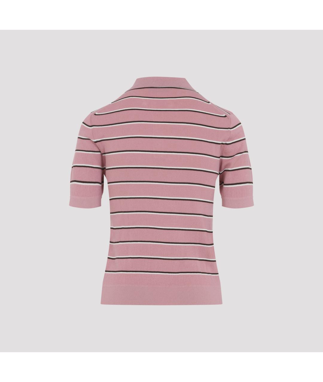 MIU MIU Розовая хлопковая блузы, фото 4